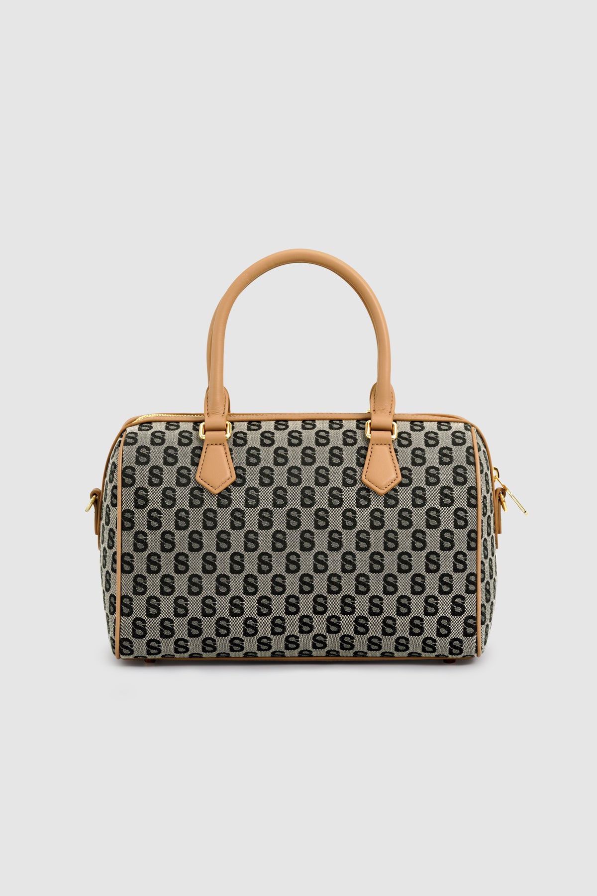Monogram Handbag - Brown