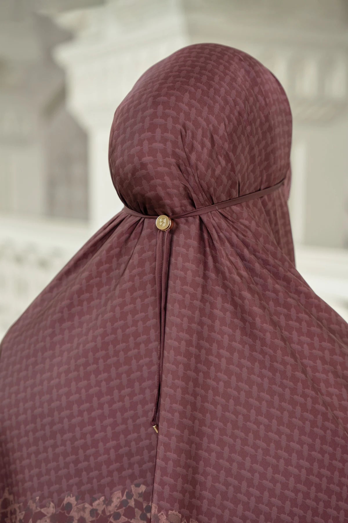 Haramain 2 Prayer Robe - Oud Red