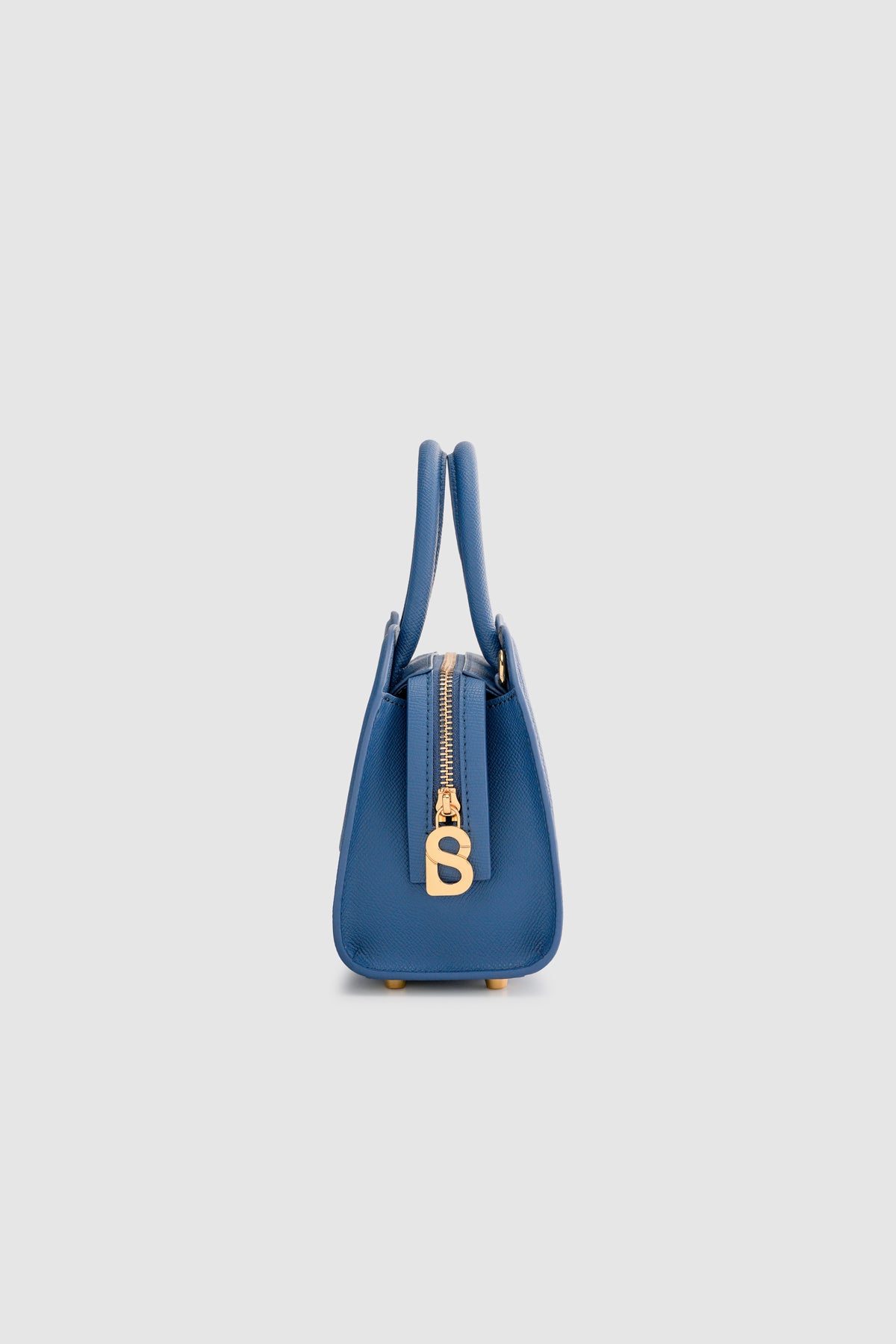 Joy Bag Small - Saffiano Leather - Bluebell