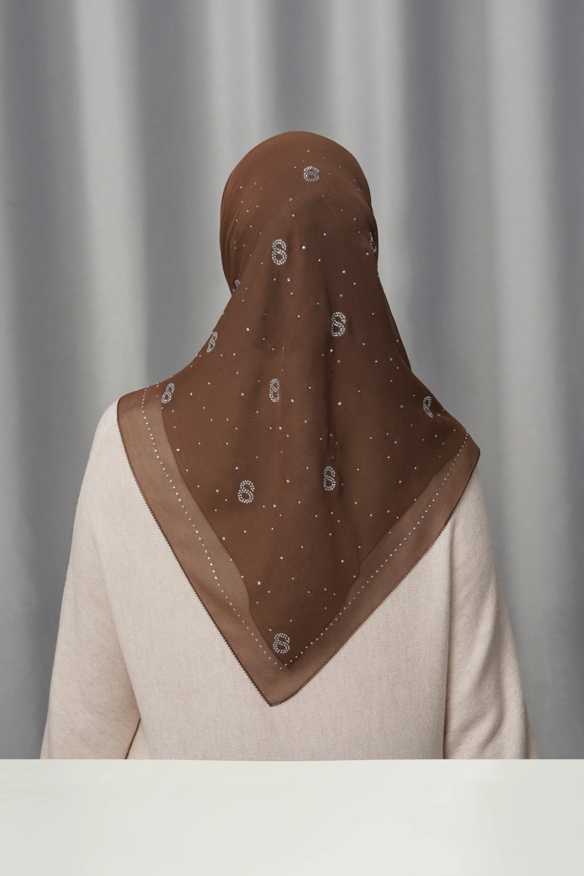 Everyday Glam Scarf - Cocoa