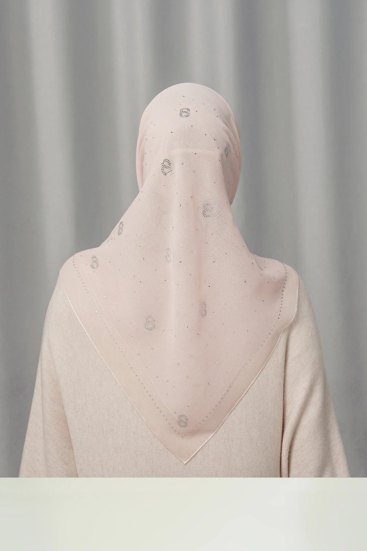 Everyday Glam Scarf - Crystal Pink