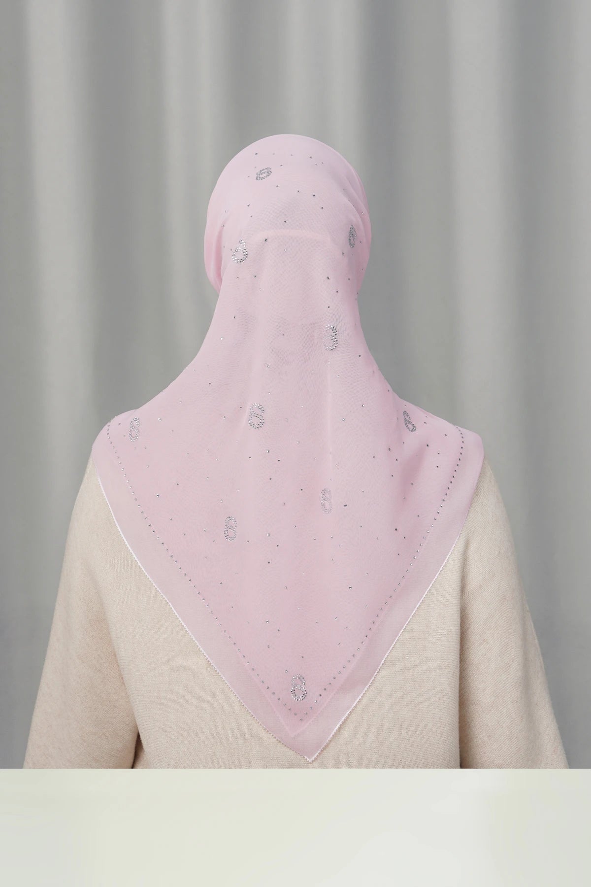 Everyday Glam Scarf - Dusty Pink