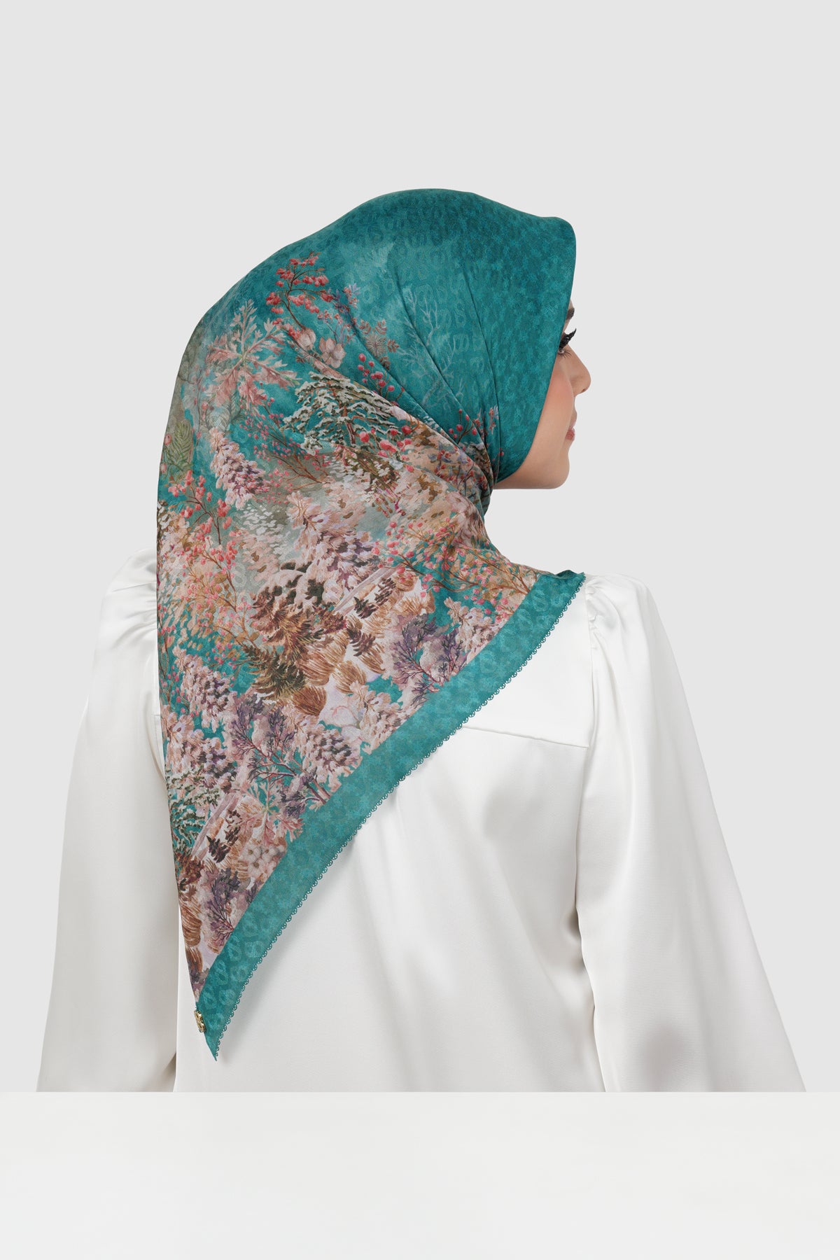 Holiday 3 Jacquard Voile - Evergreen