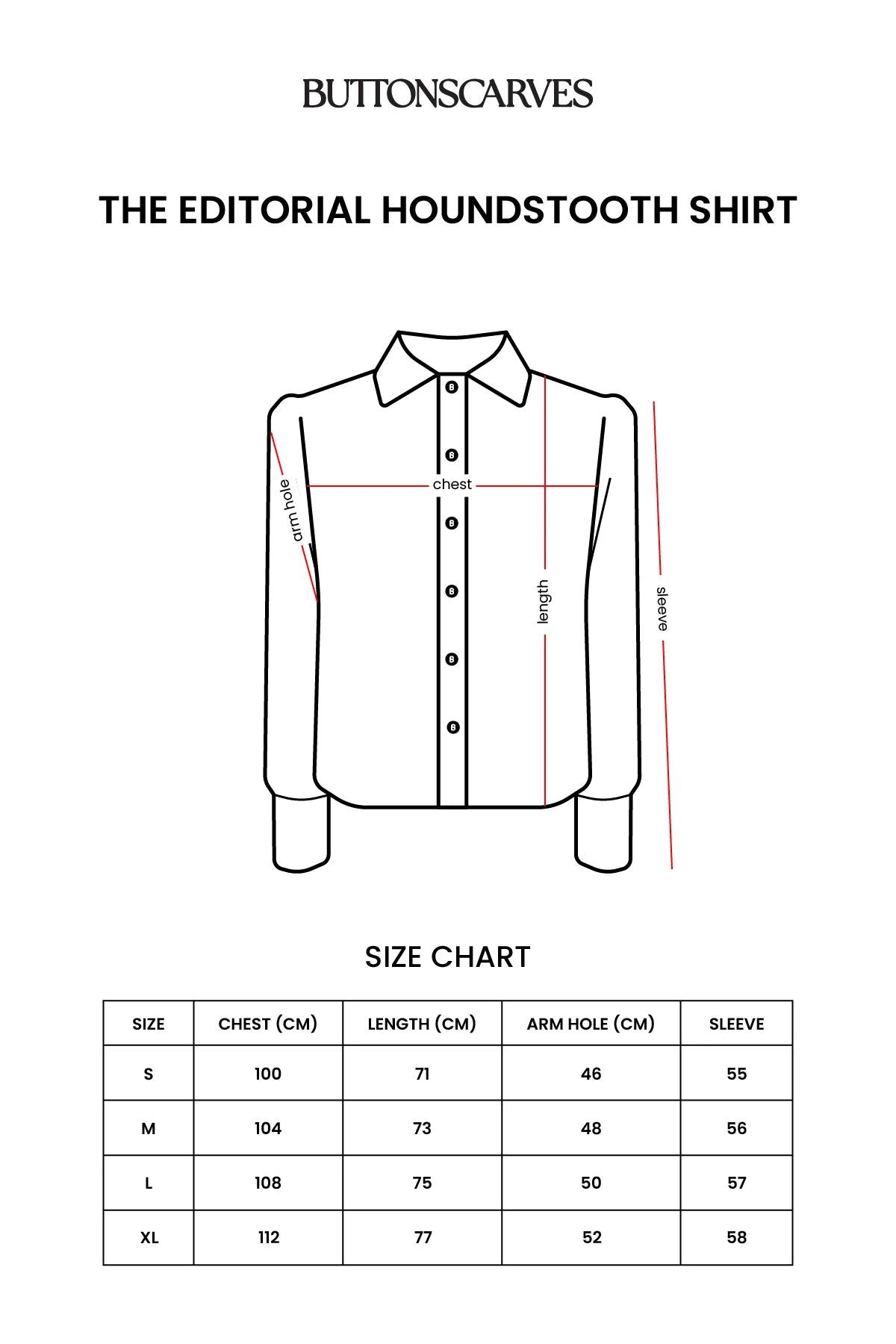 The Editor Houndstooth Shirt - Charcoal Grey
