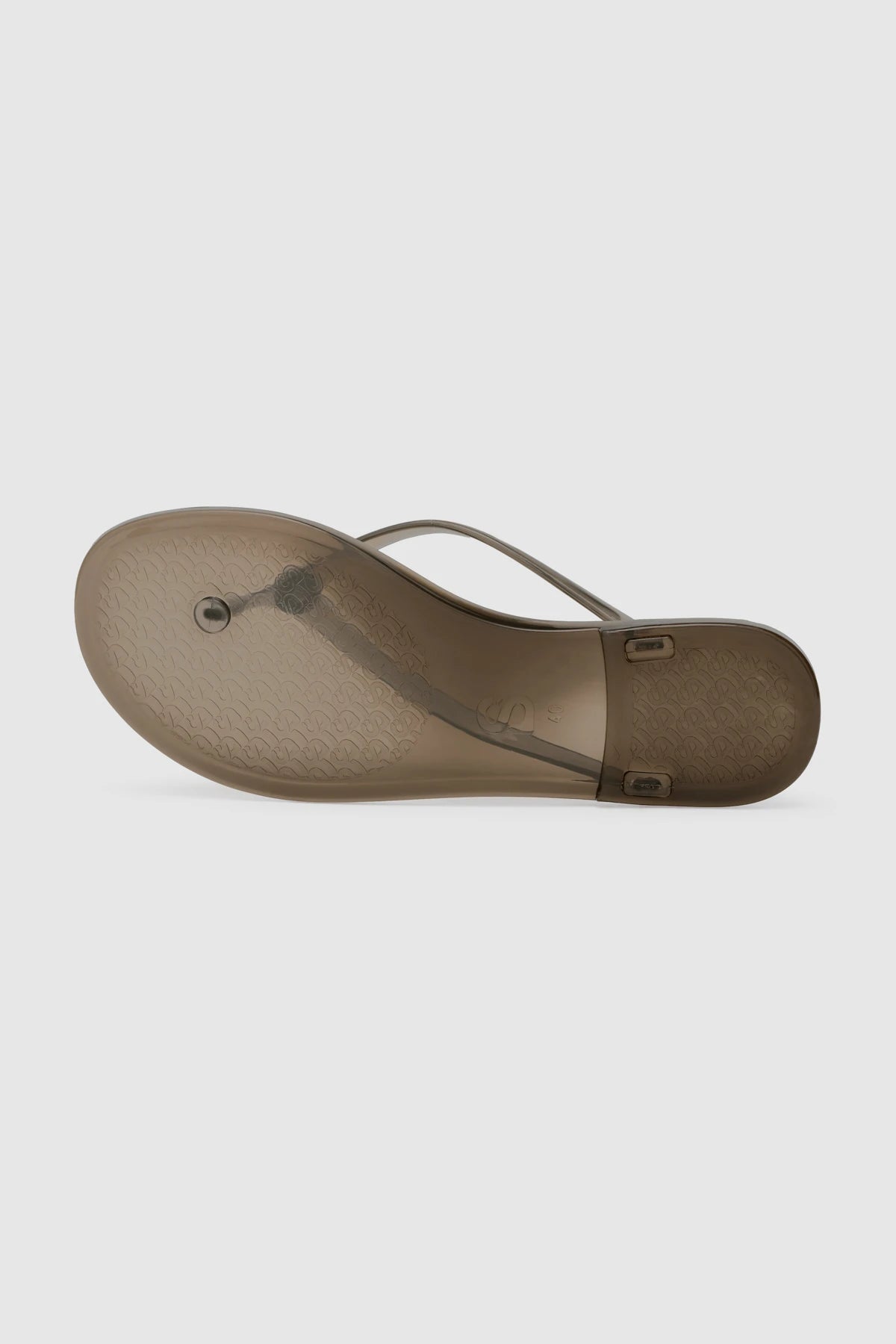 orin sandal in black by buttonscarves bottom view