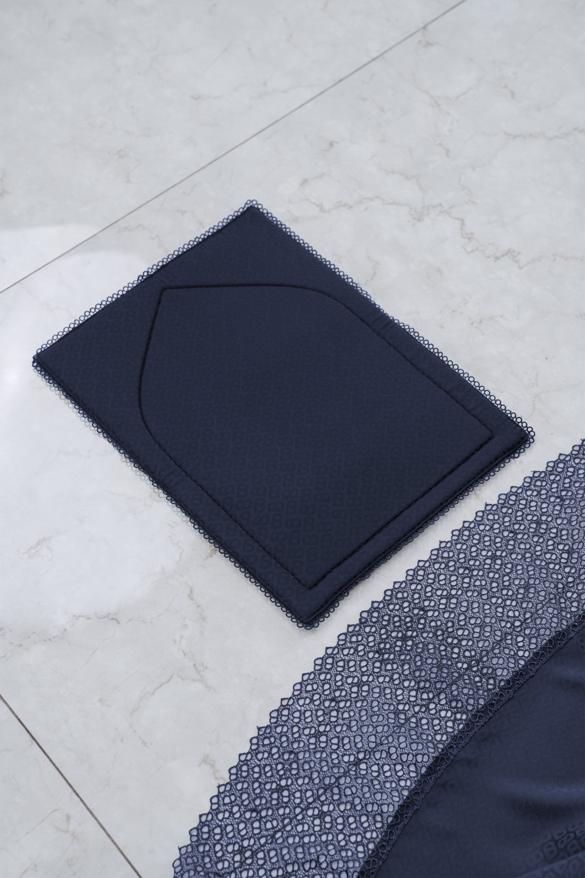 Safa Kids Prayer Robe - Navy