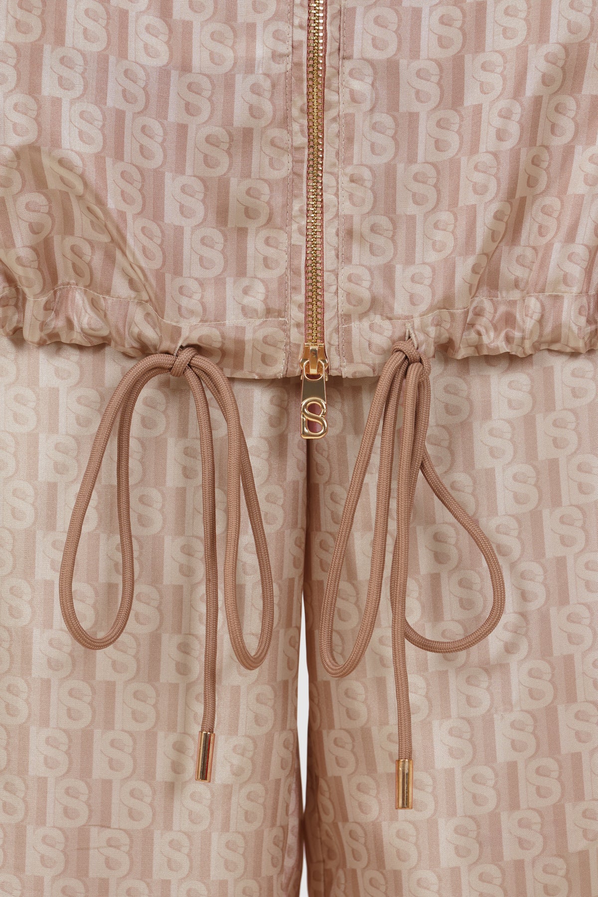 Leena Monogram Parka - Mocha