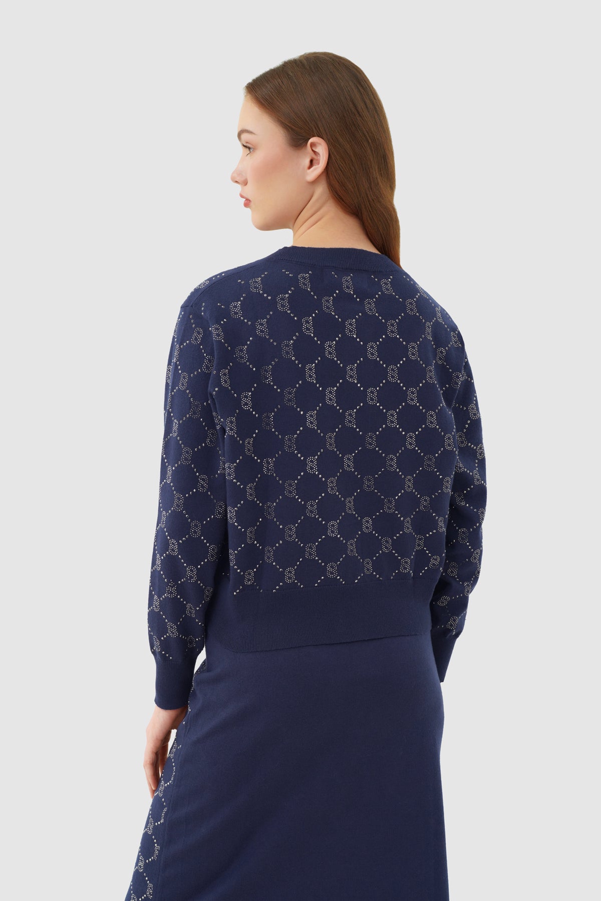 Beverly Knit Set - Navy