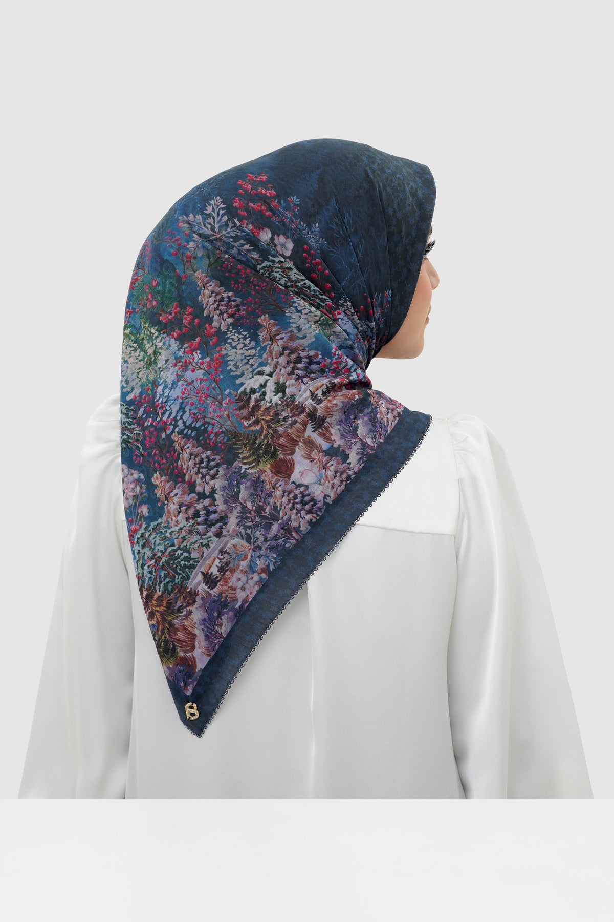 Holiday 3 Jacquard Voile - Midnight