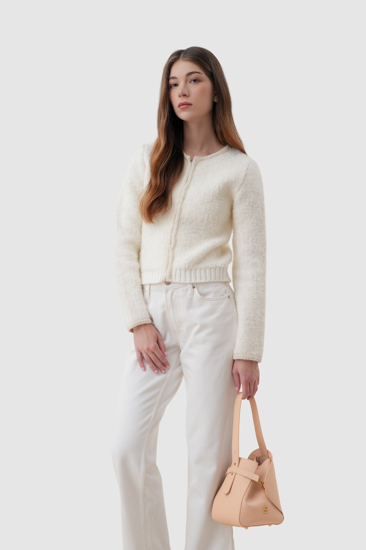 Britney Bag Small - Saffiano Leather - Seaside