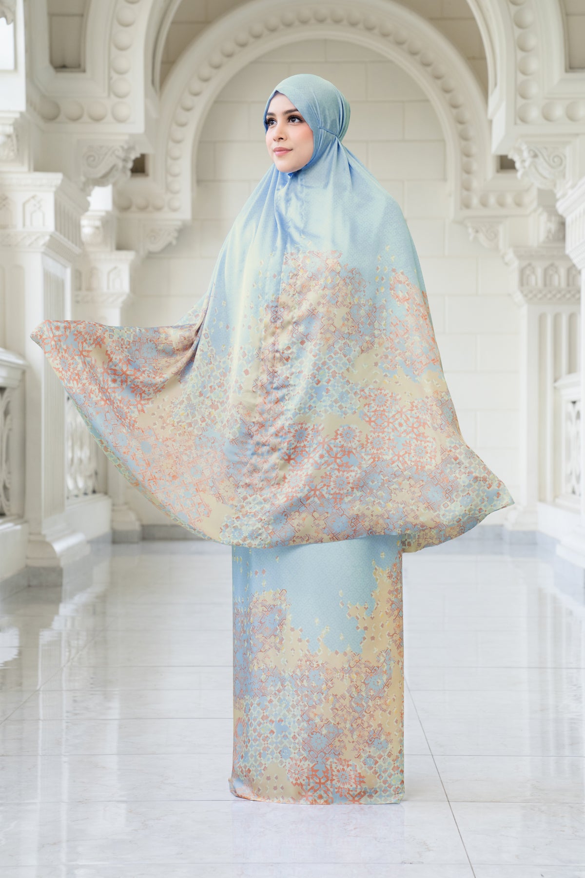 Moroccan Prayer Robe - Oasis
