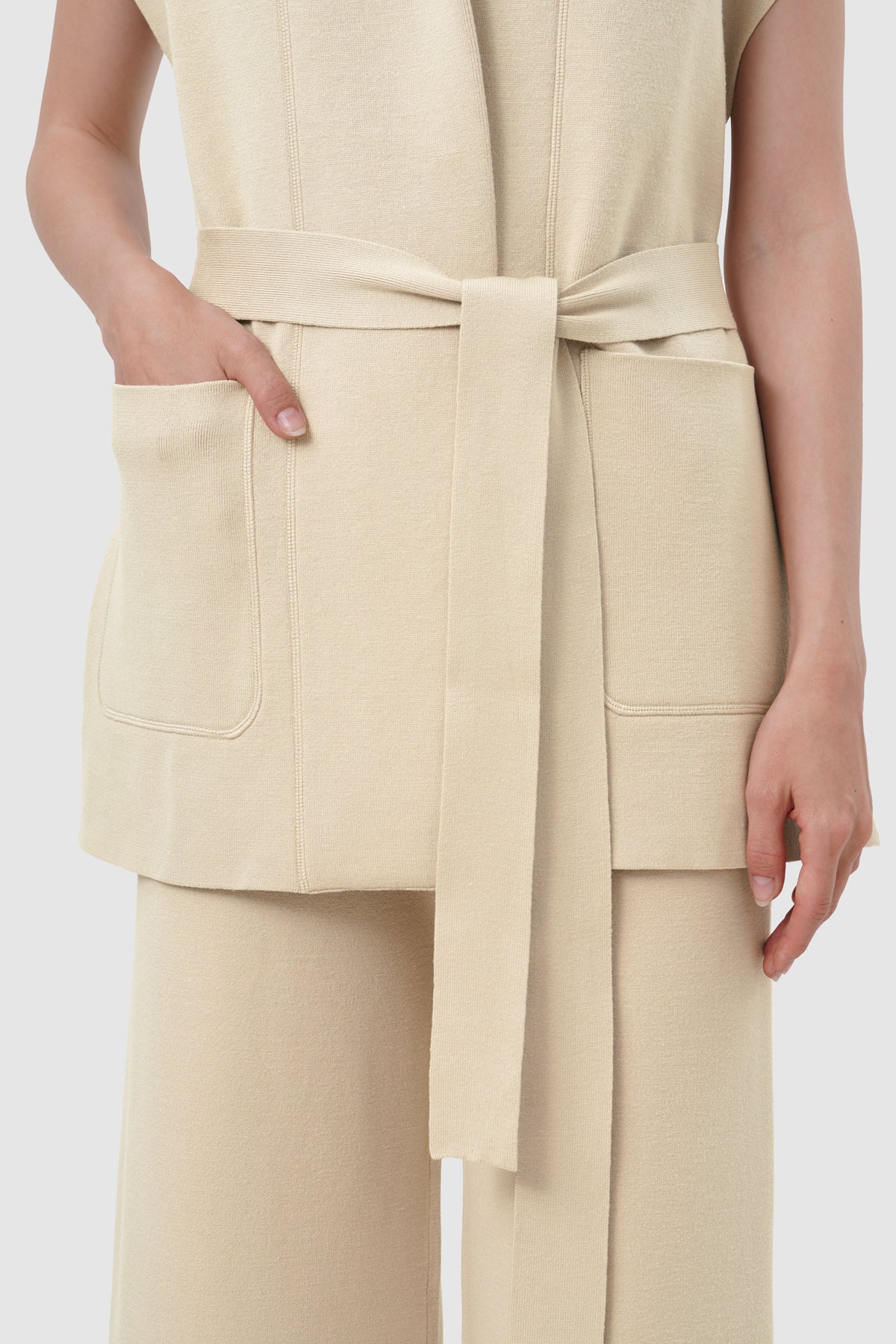 Leena Reversible Outer - Cream