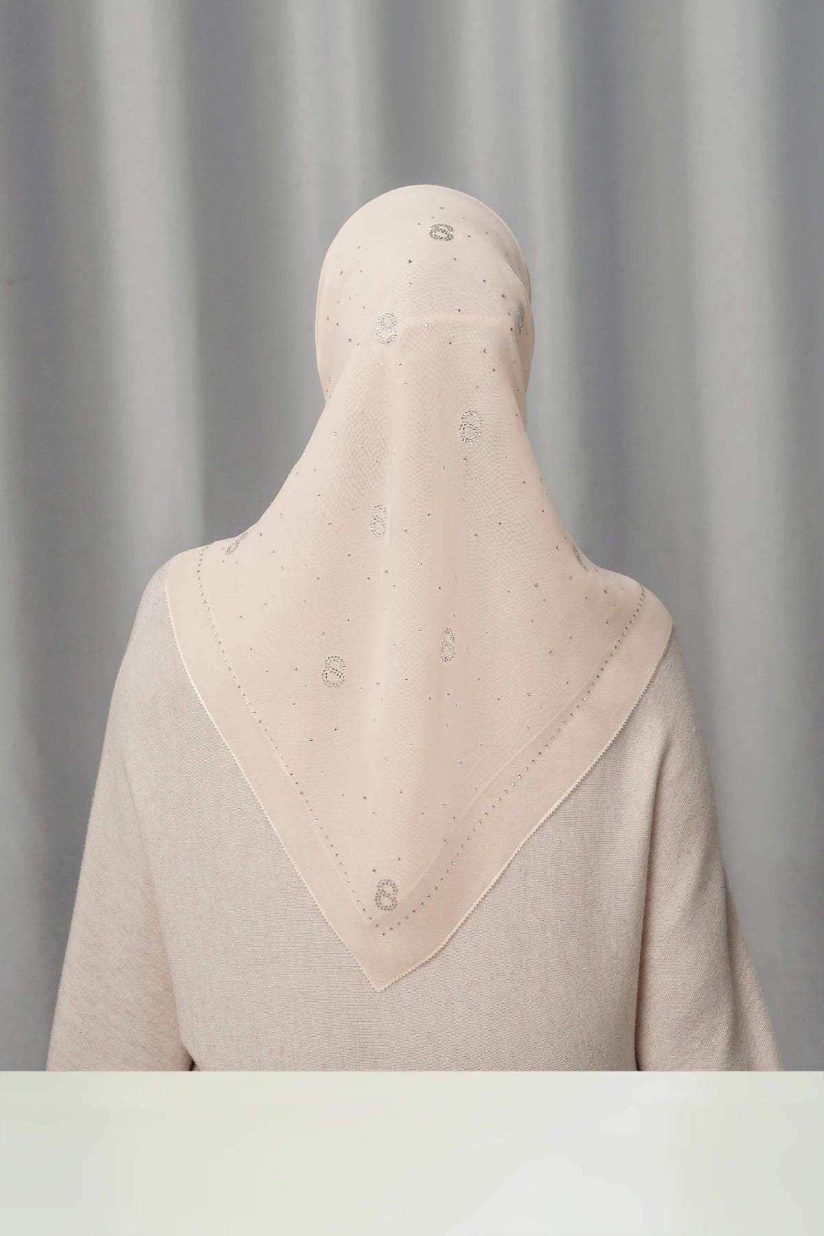 Everyday Glam Scarf - Cream