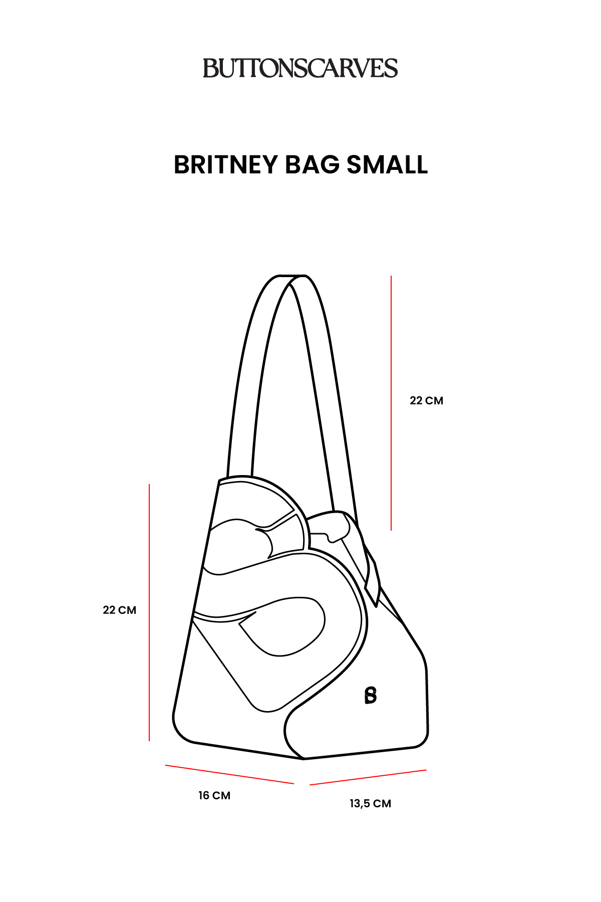 Britney Bag Small - Viva Magenta