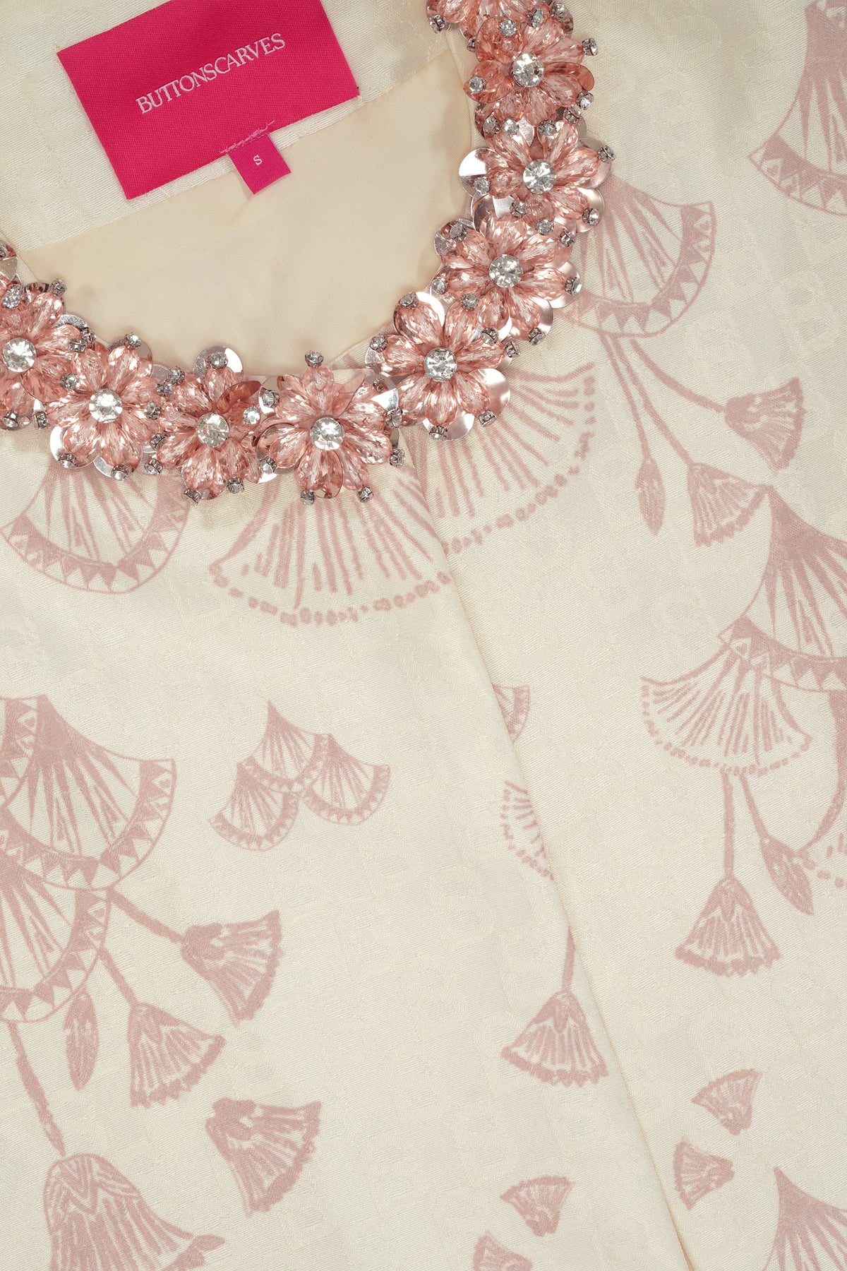 Signature Jacquard Printed Outer - Ecru