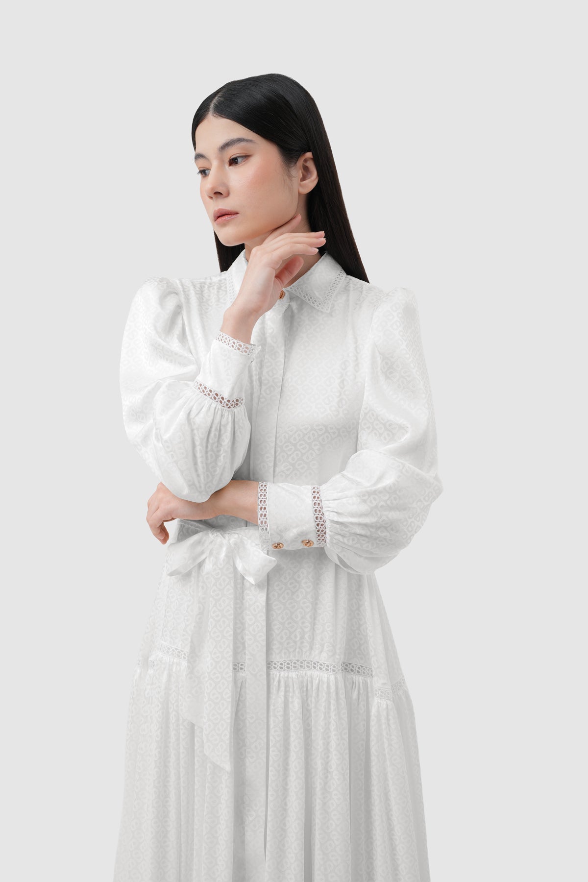 Elora Tapis Shirt Dress - Jasmine