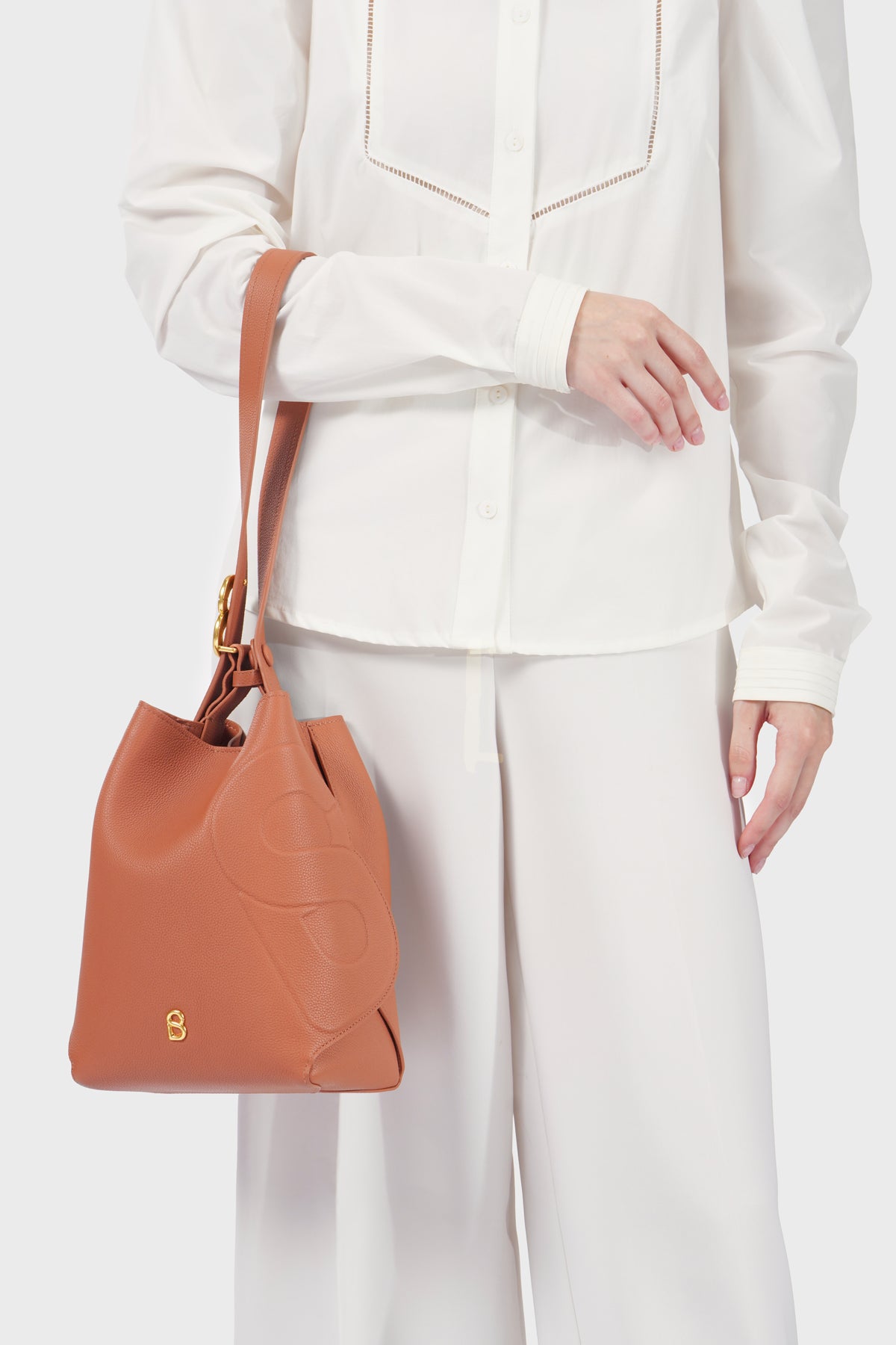 Aria Bucket Bag - Caramel