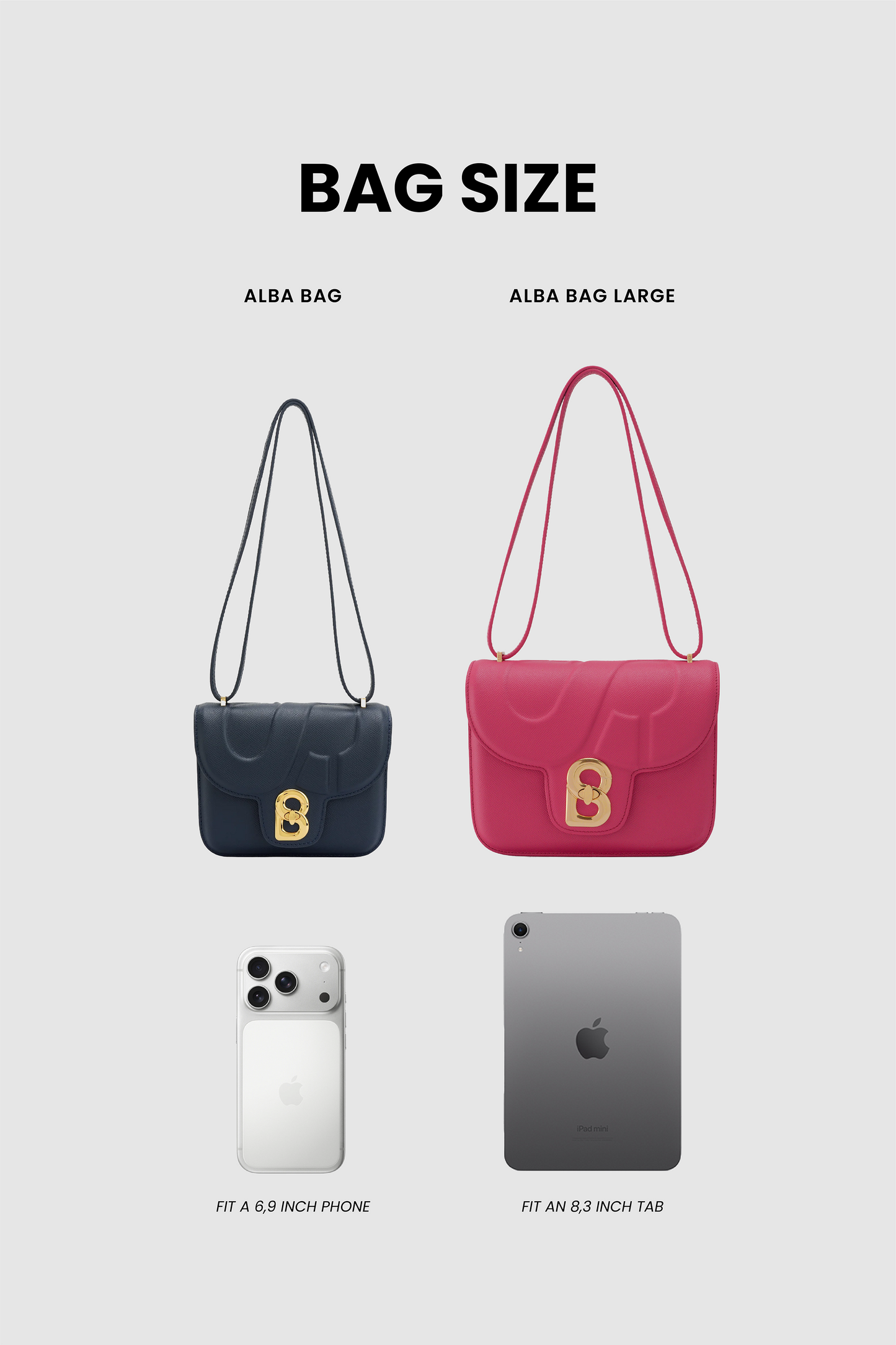 Alba Bag Large - Orchidea