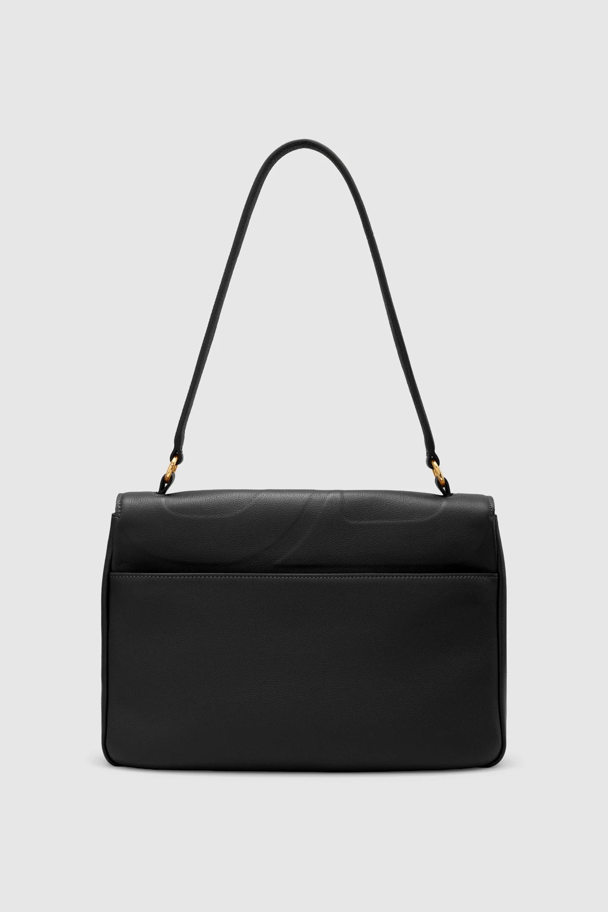 Savina Bag - Pebble Leather - Black
