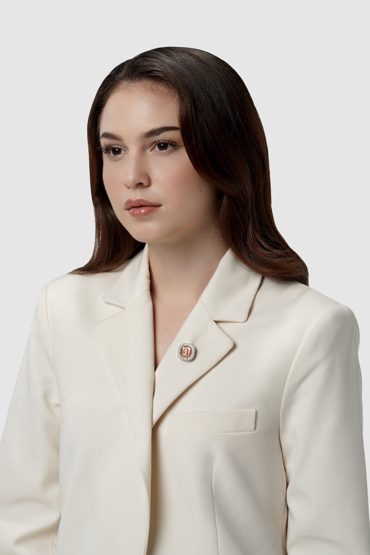 Square Pin Brooch Package - Rose Gold