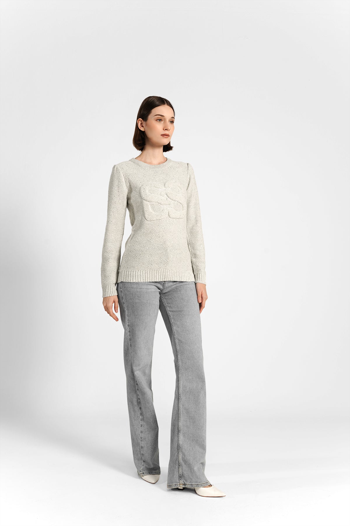 Alice Sweatshirt - Silver
