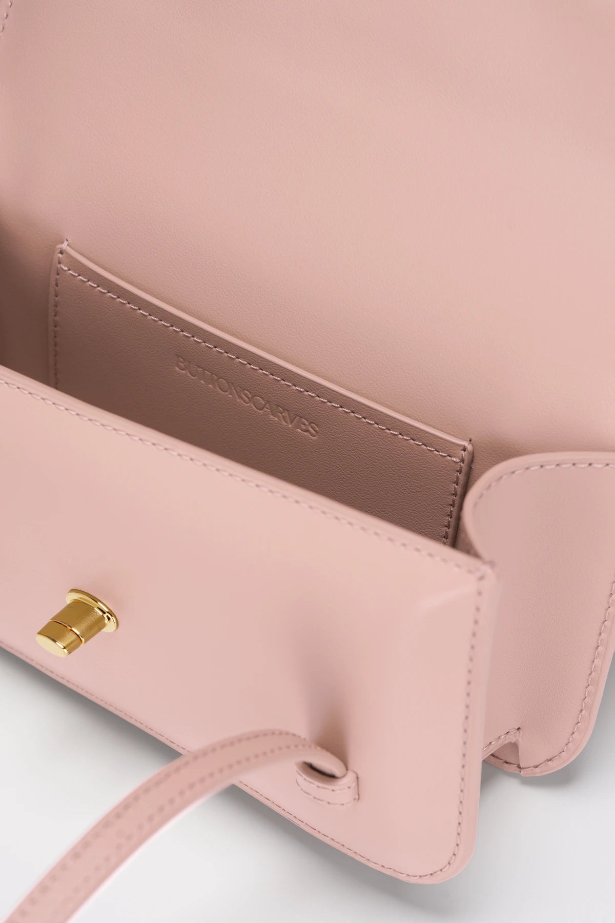 alka shoulder bag in blush pink by buttonscarves interior