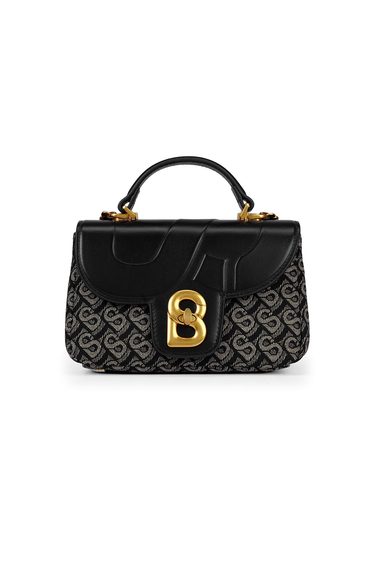 Alma Bimu Jakarlı Çanta Küçük - Siyah