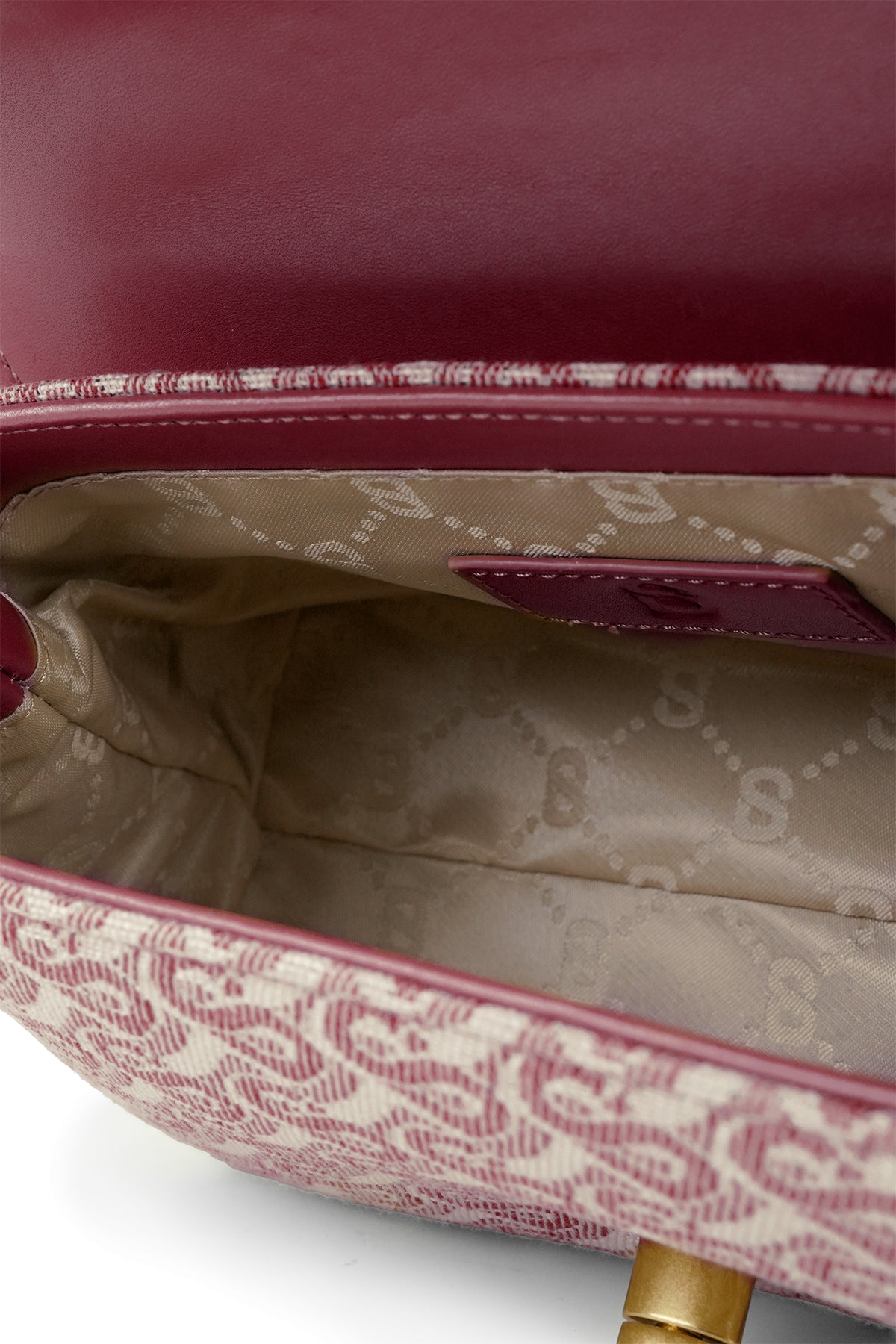 Alma Bimu Jacquard Bag Small - Redwood