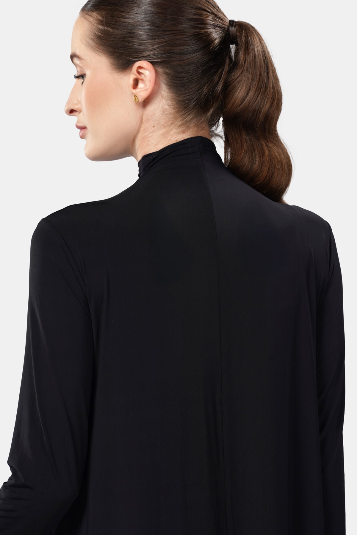 Aria Inner Dress - Long Sleeves - Black