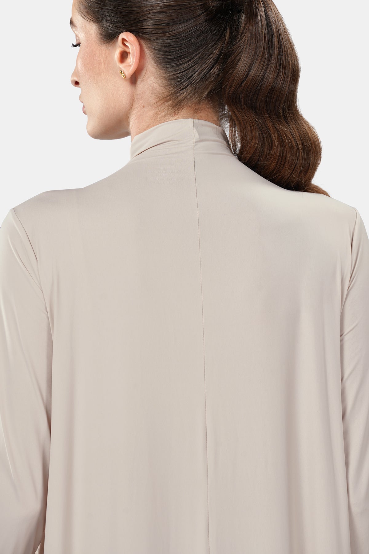 Aria Inner Dress - Long Sleeves - Light Taupe