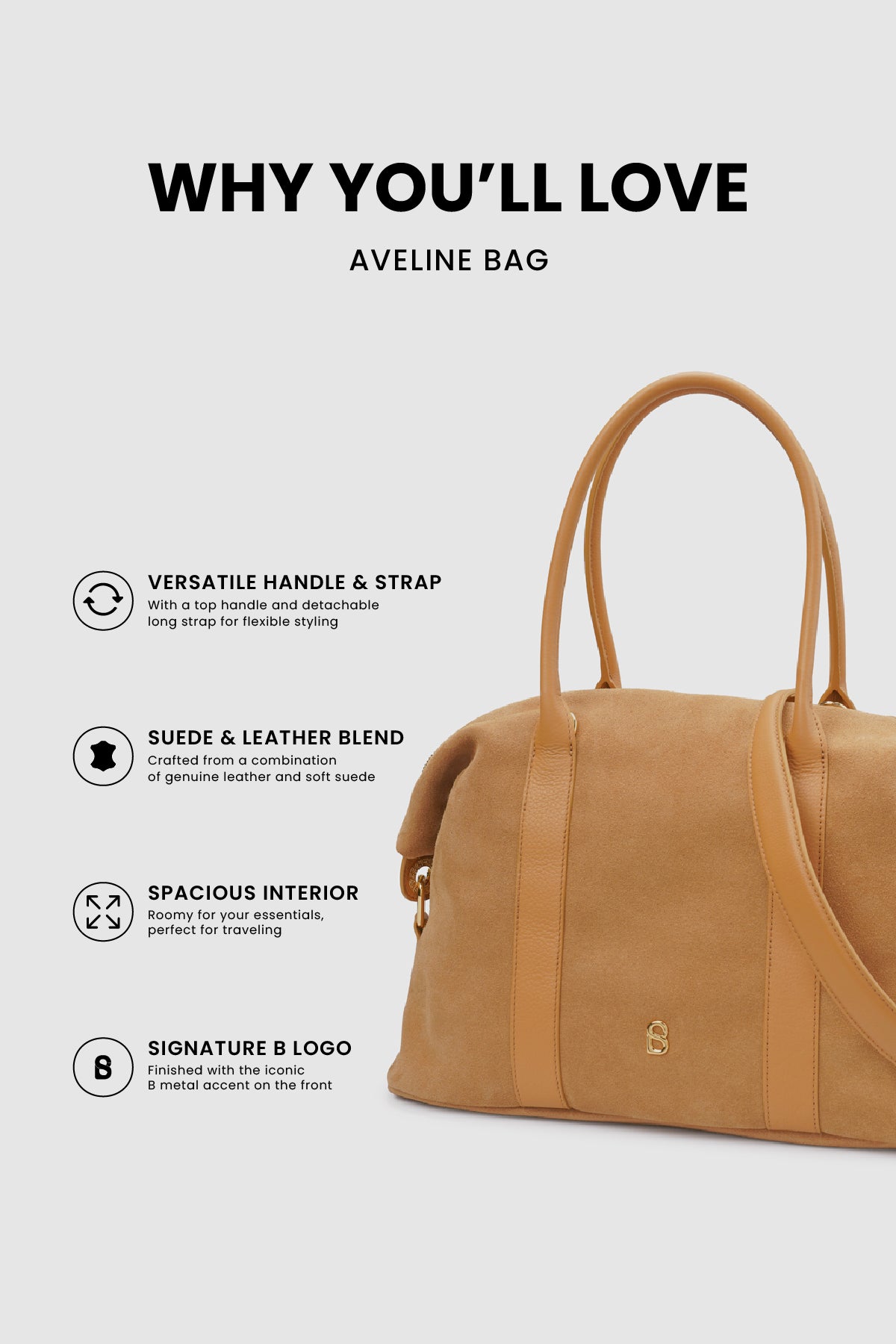 Aveline Bag - Brown