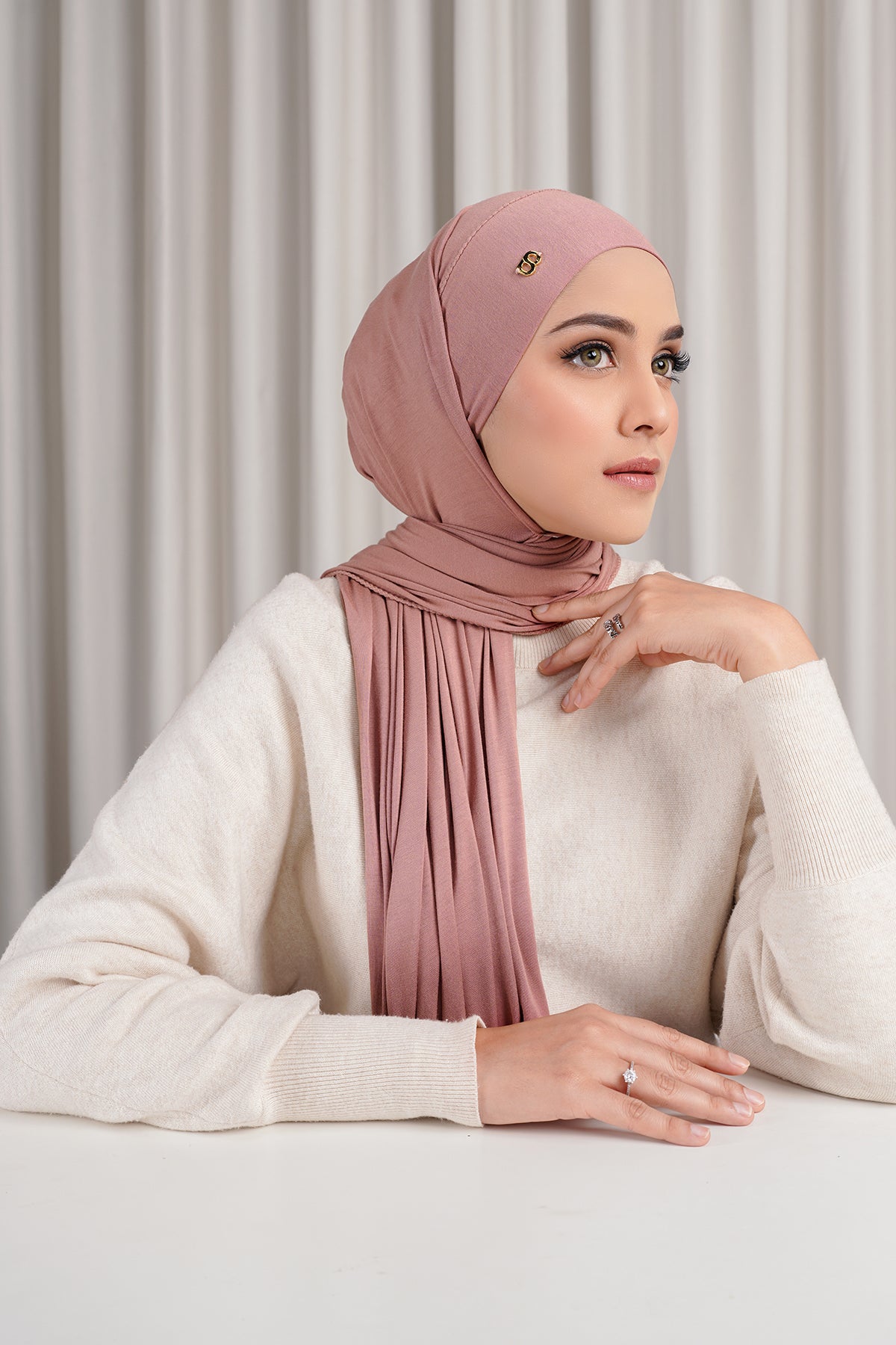 Lisa Jersey Instant - Mauve