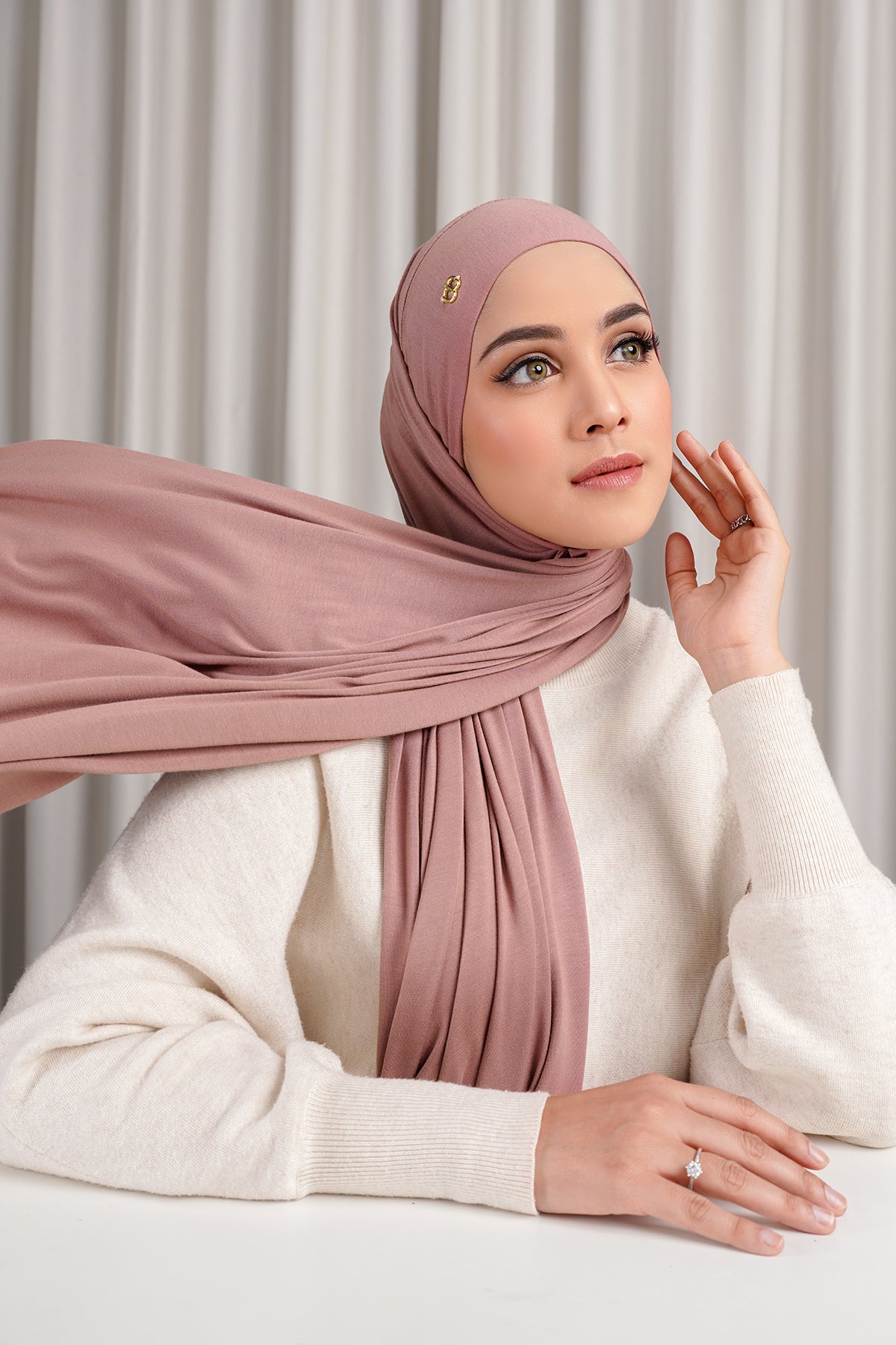 Lisa Jersey Instant - Mauve