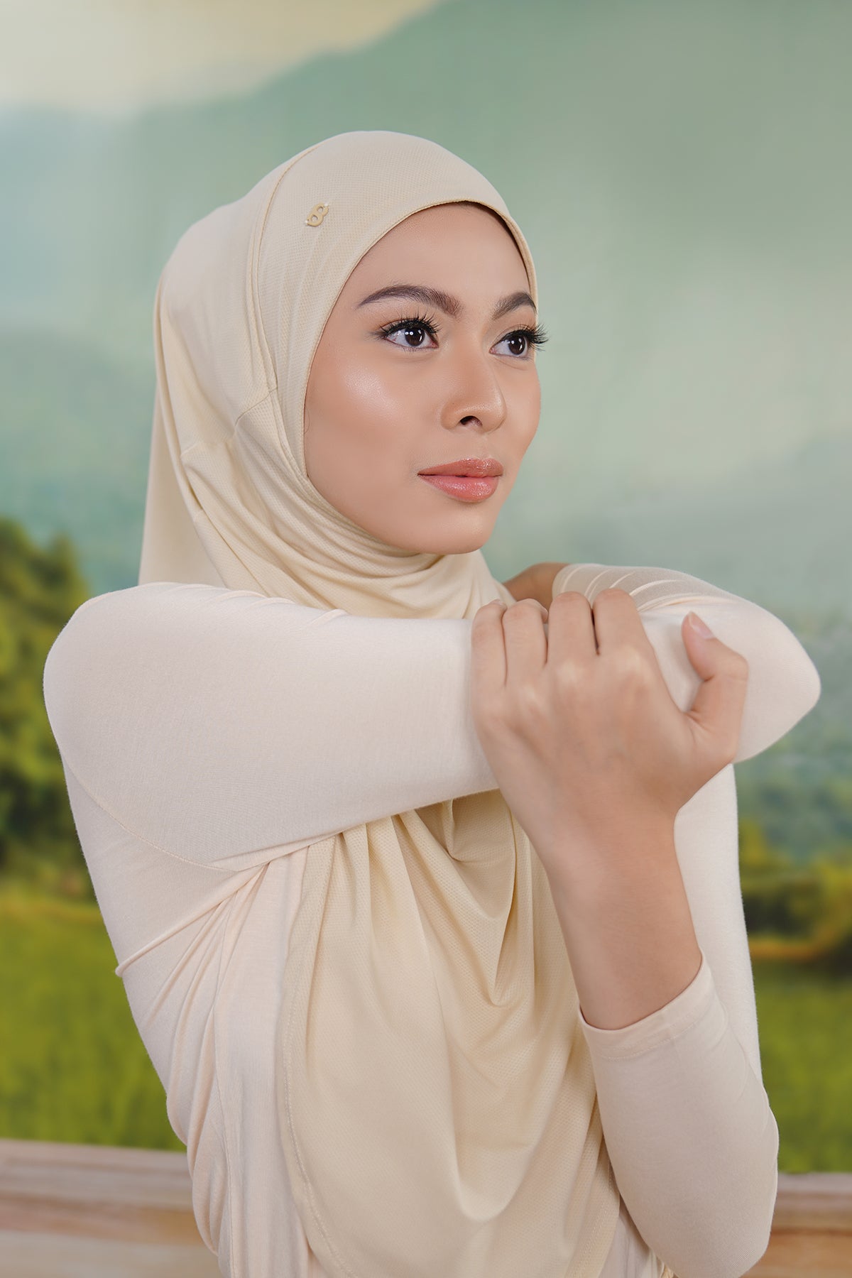 Active Slip-on Long - Cream