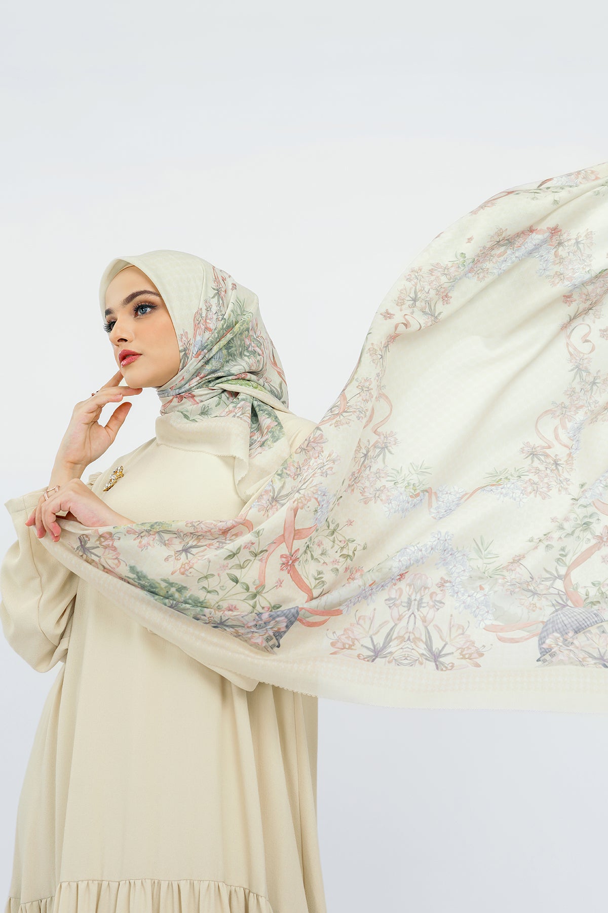 Al Aqsa Voile Square - Ivory