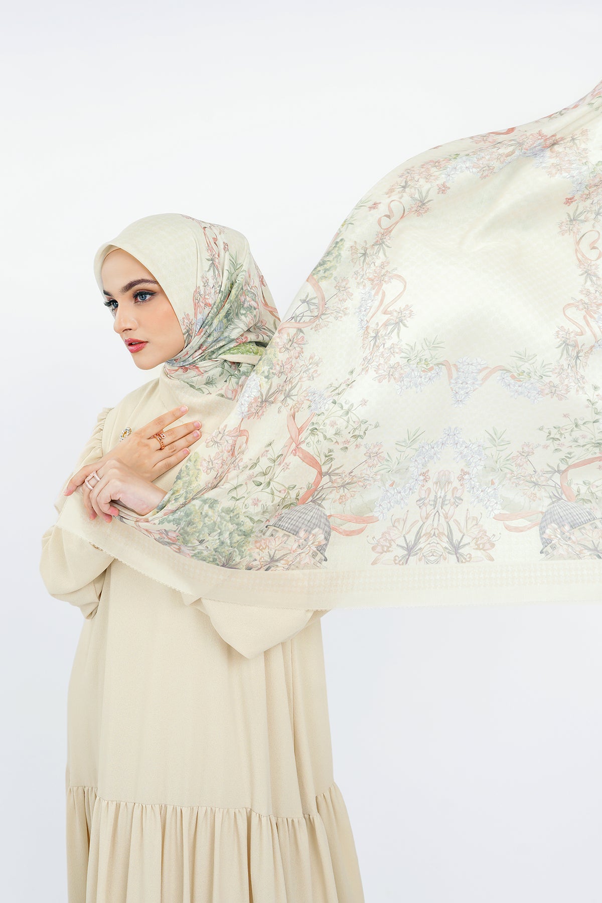 Al Aqsa Voile Square - Ivory