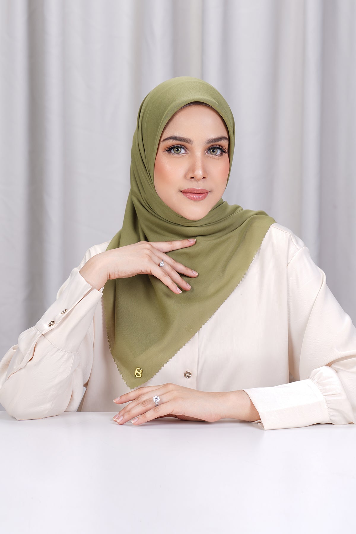 Basic Scarf - Olive