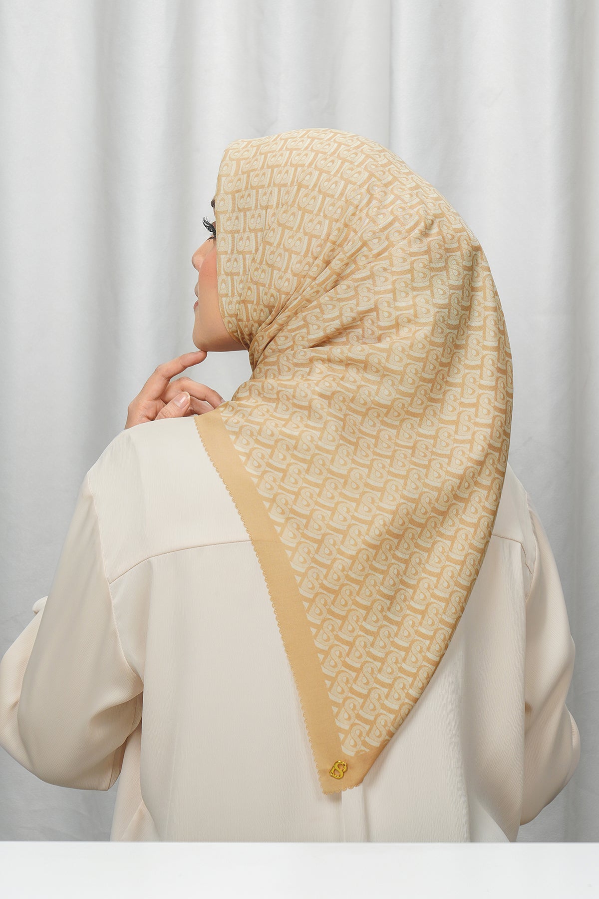 Bimu Voile Square - Butter