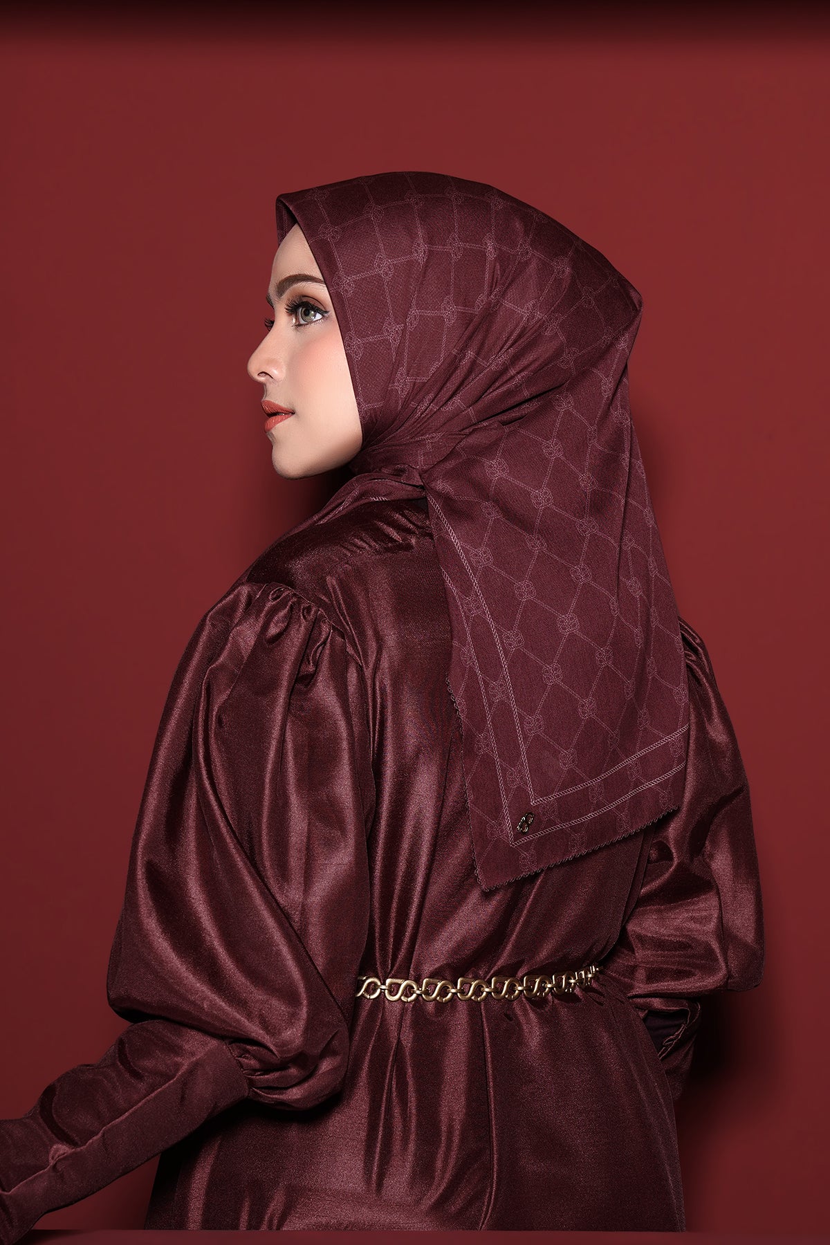 Decorda Voile Square - Pomegranate