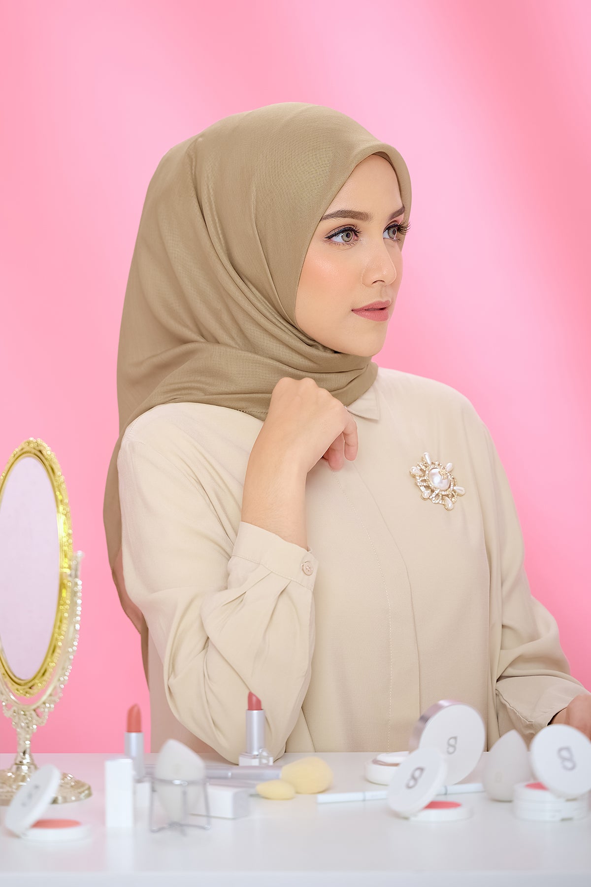 Günlük Eşarp - Savannah Tan