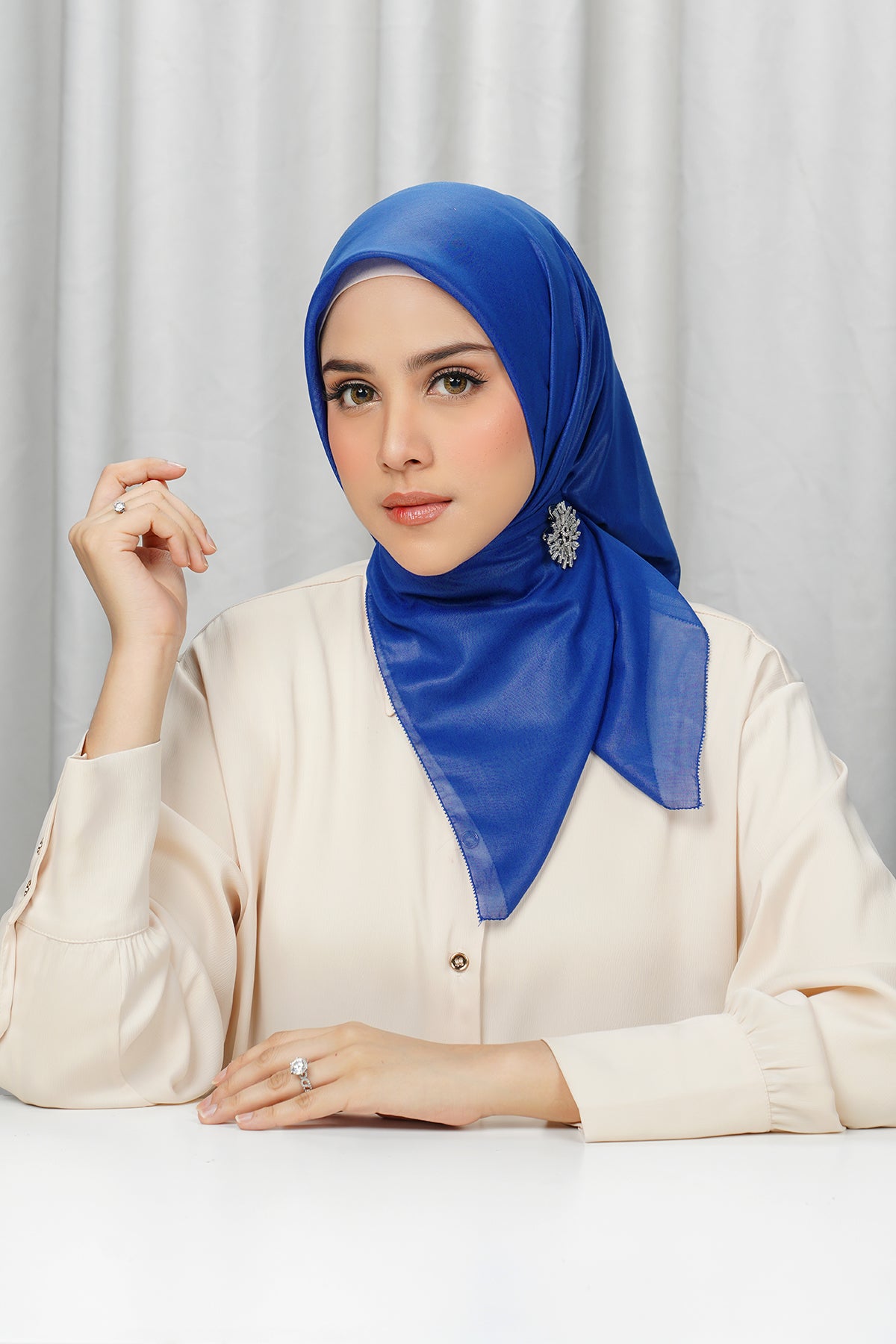 Everyday Scarf - Clematis Blue