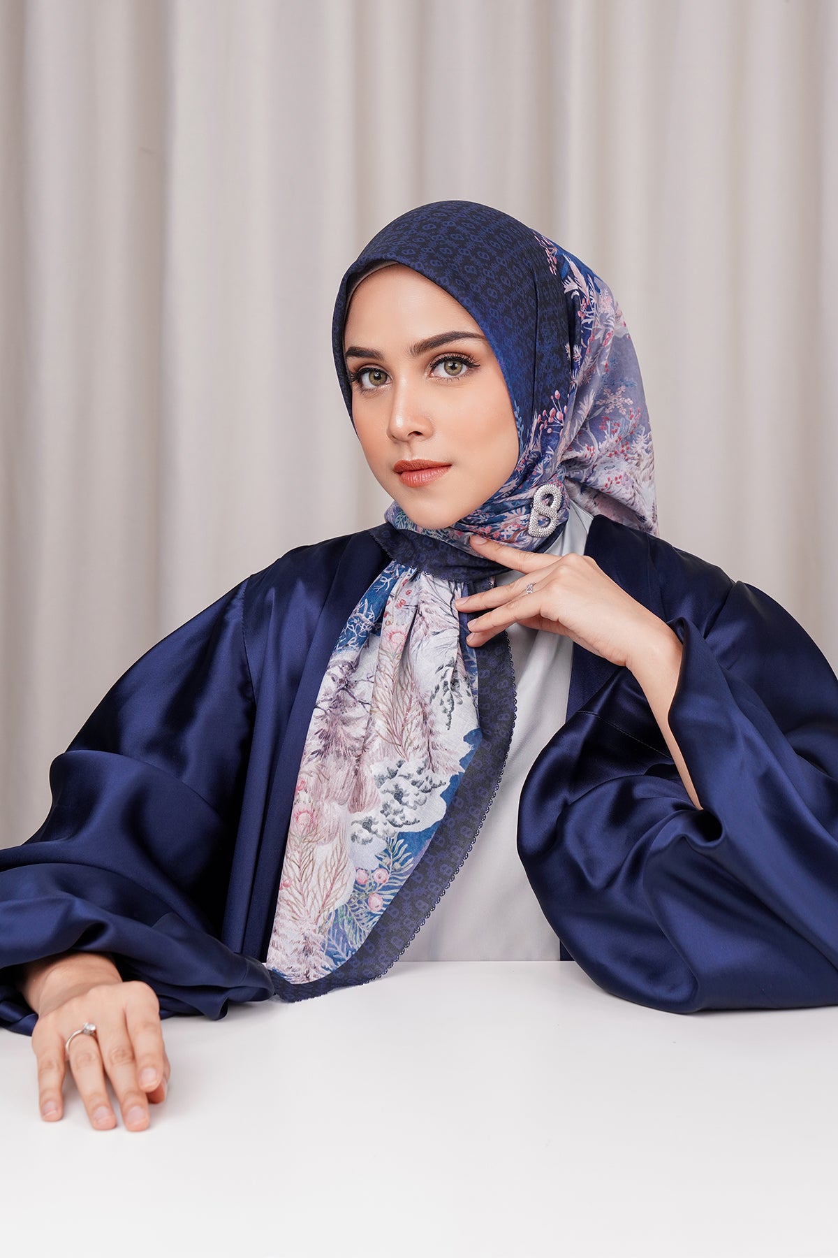 Holiday Square - Deep Blue