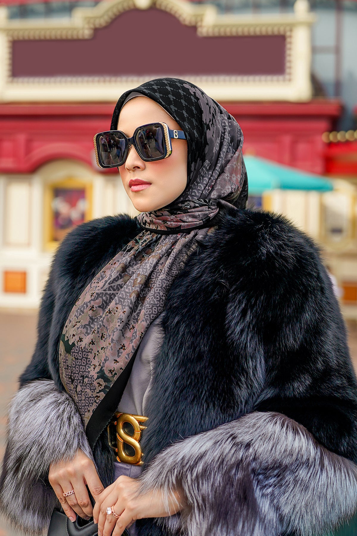 Jubilation Square - Black Bean