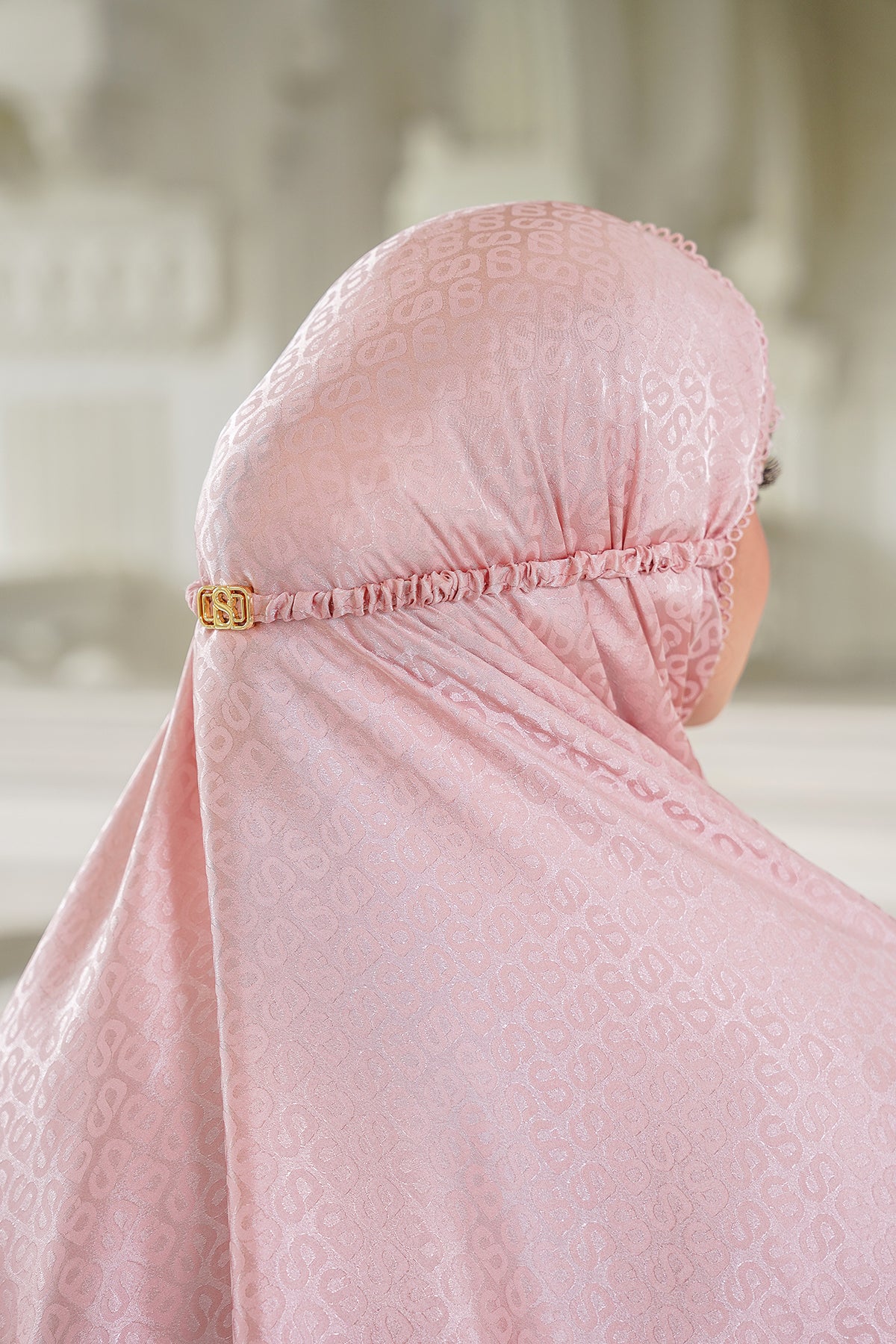 Lavish Tapis Prayer Robe - Pale Mauve