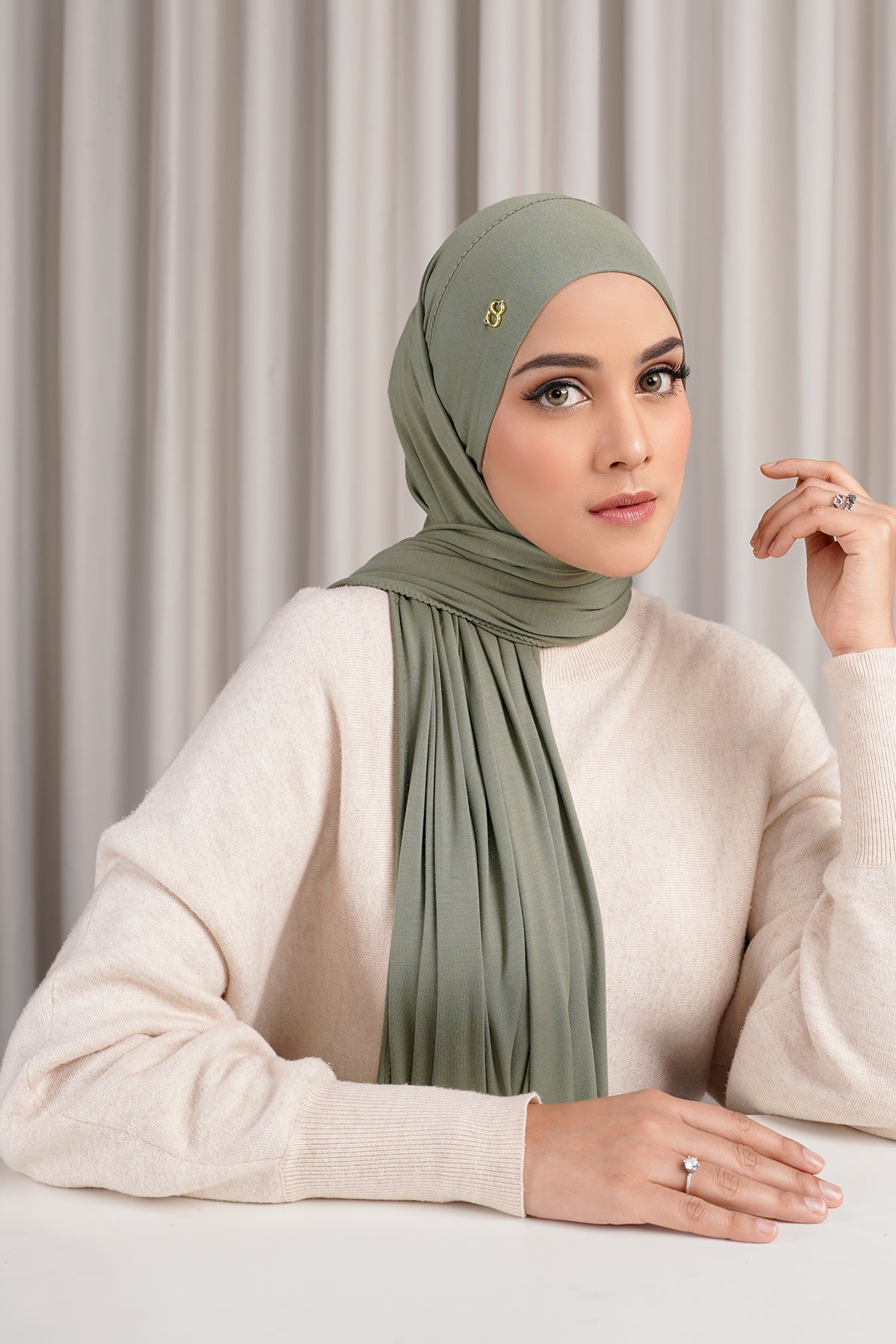 Lisa Jersey Instant - Olive