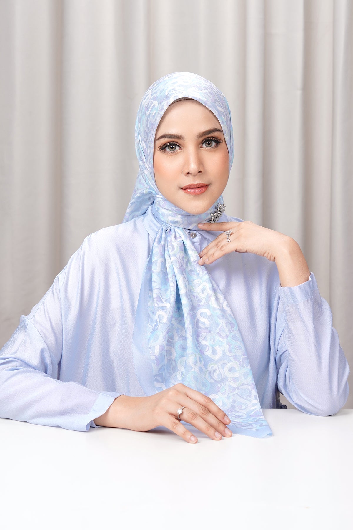 Samla Çok Renkli Kare - Elmas