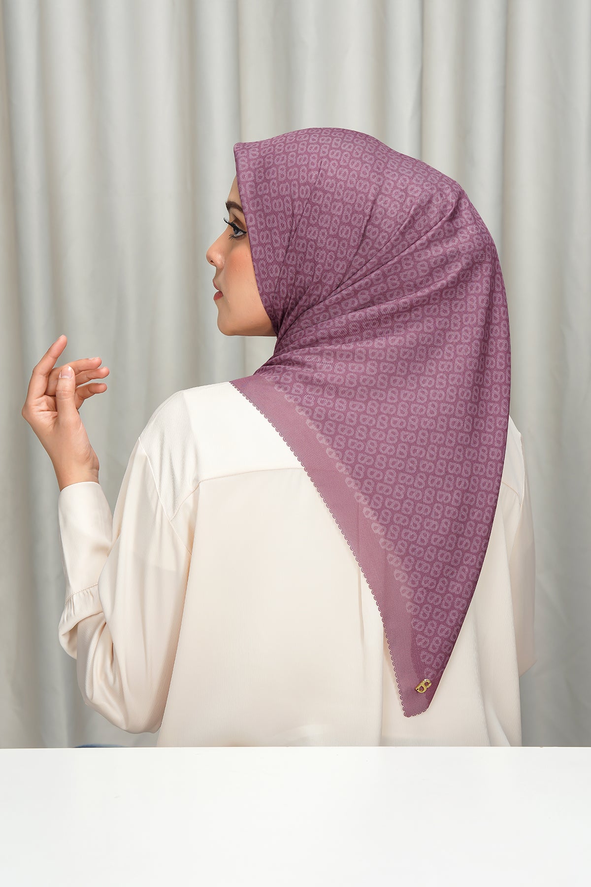 Tapis Square - Deco Rose