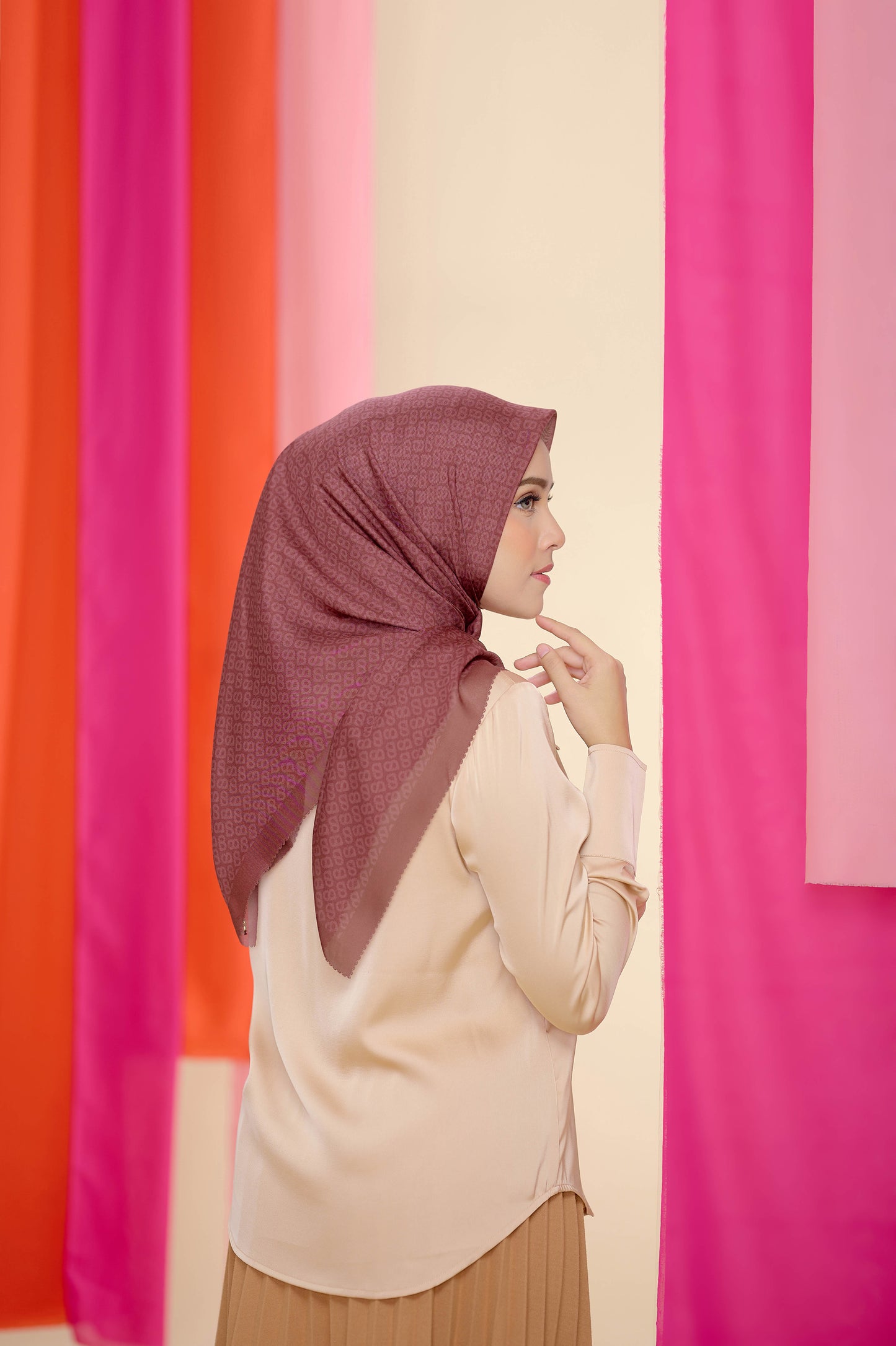 The Tapis Square - Red Ochre