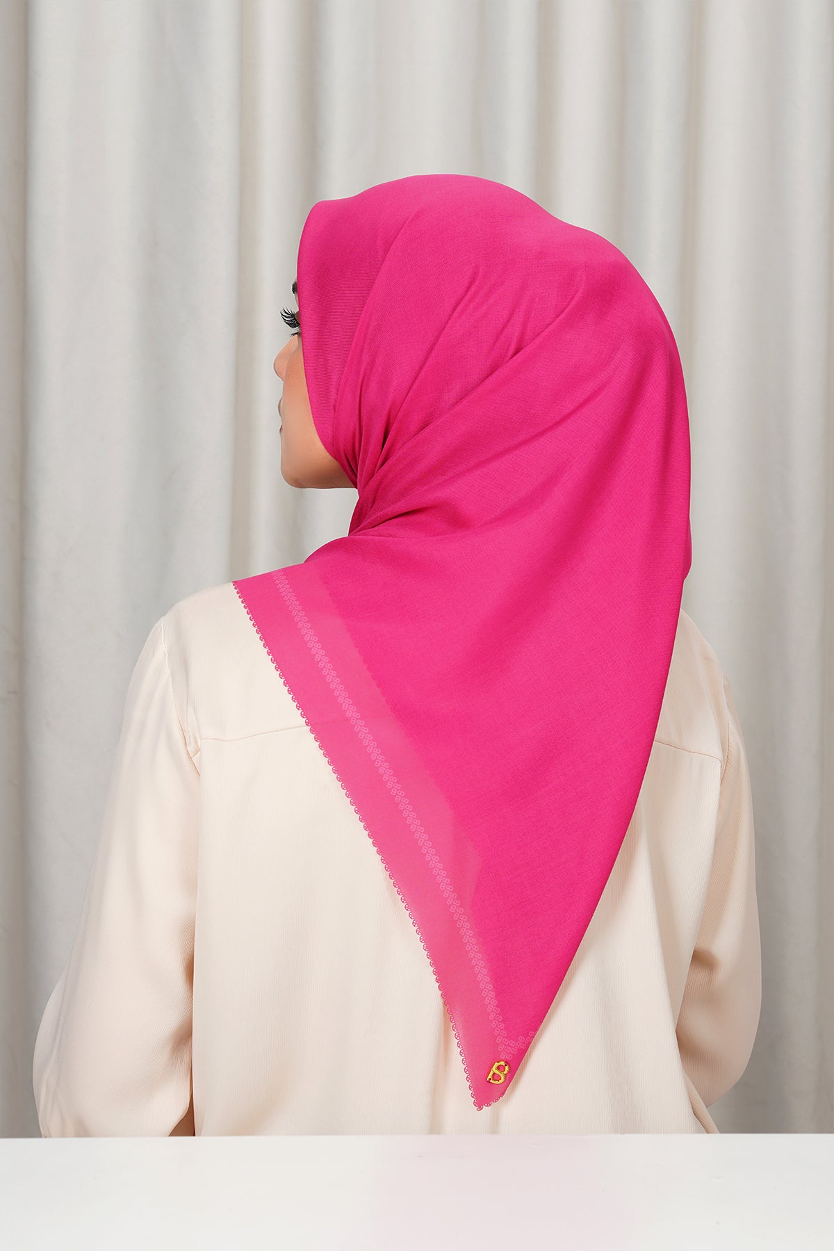 Today's Scarf - Lilac Rose