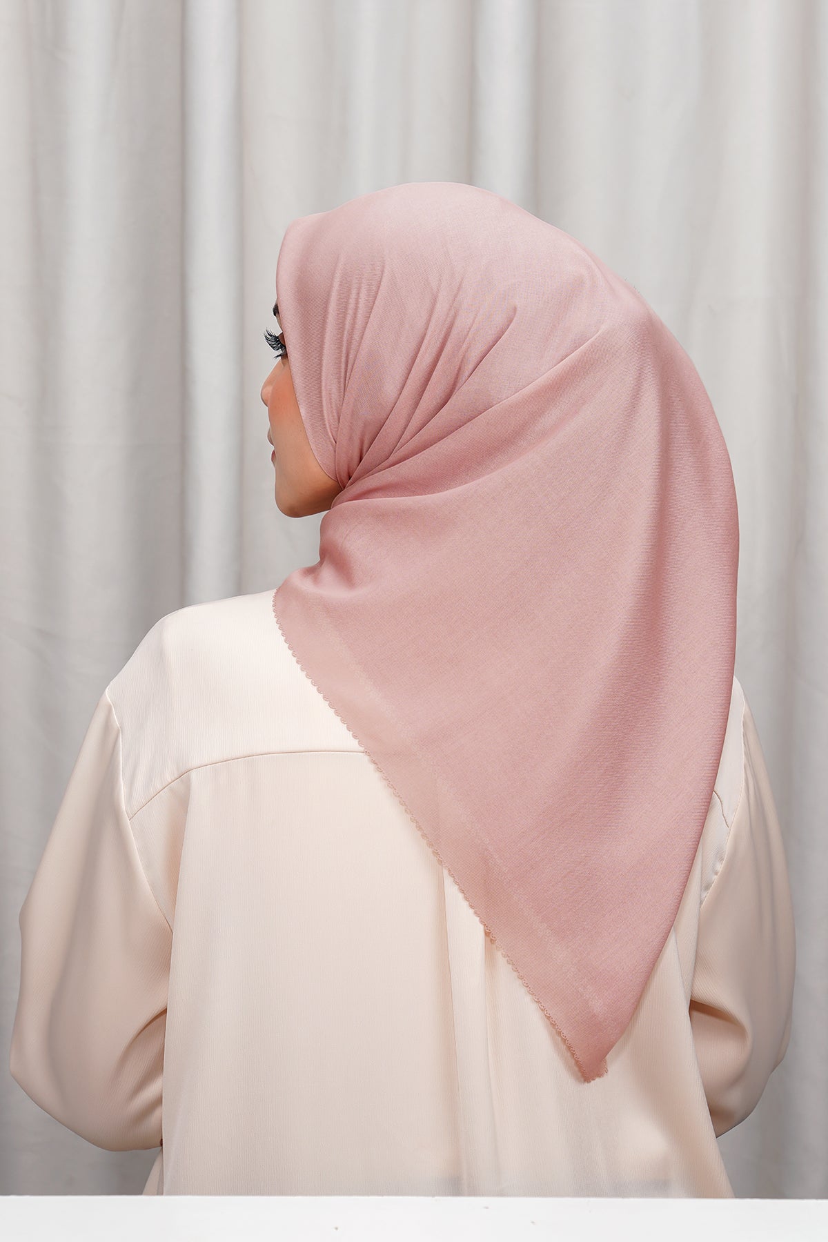 Today's Scarf - Misty Rose